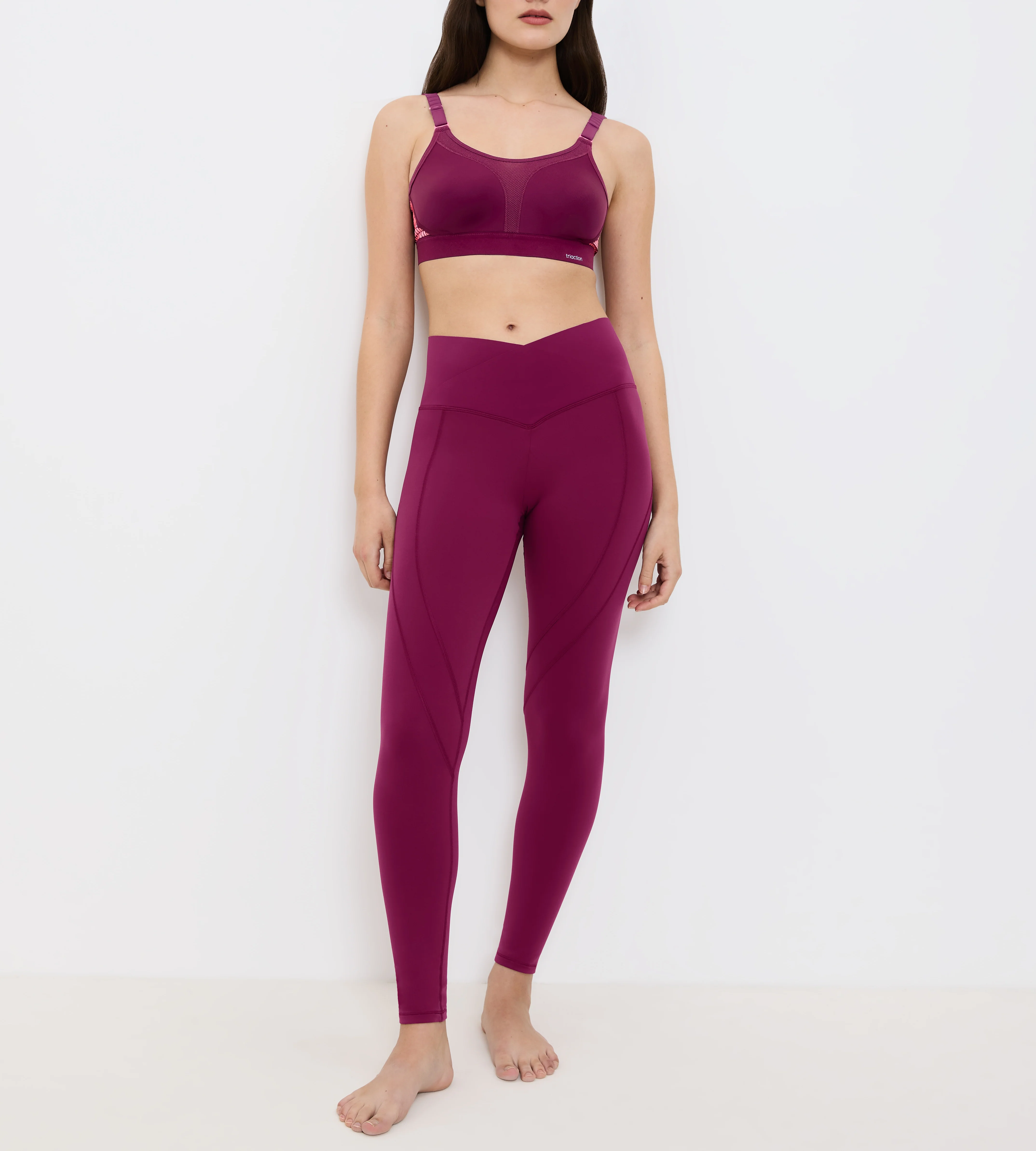 Soutien-Gorge Triaction Extreme Lite N Ex - Dark Wine - Image 4