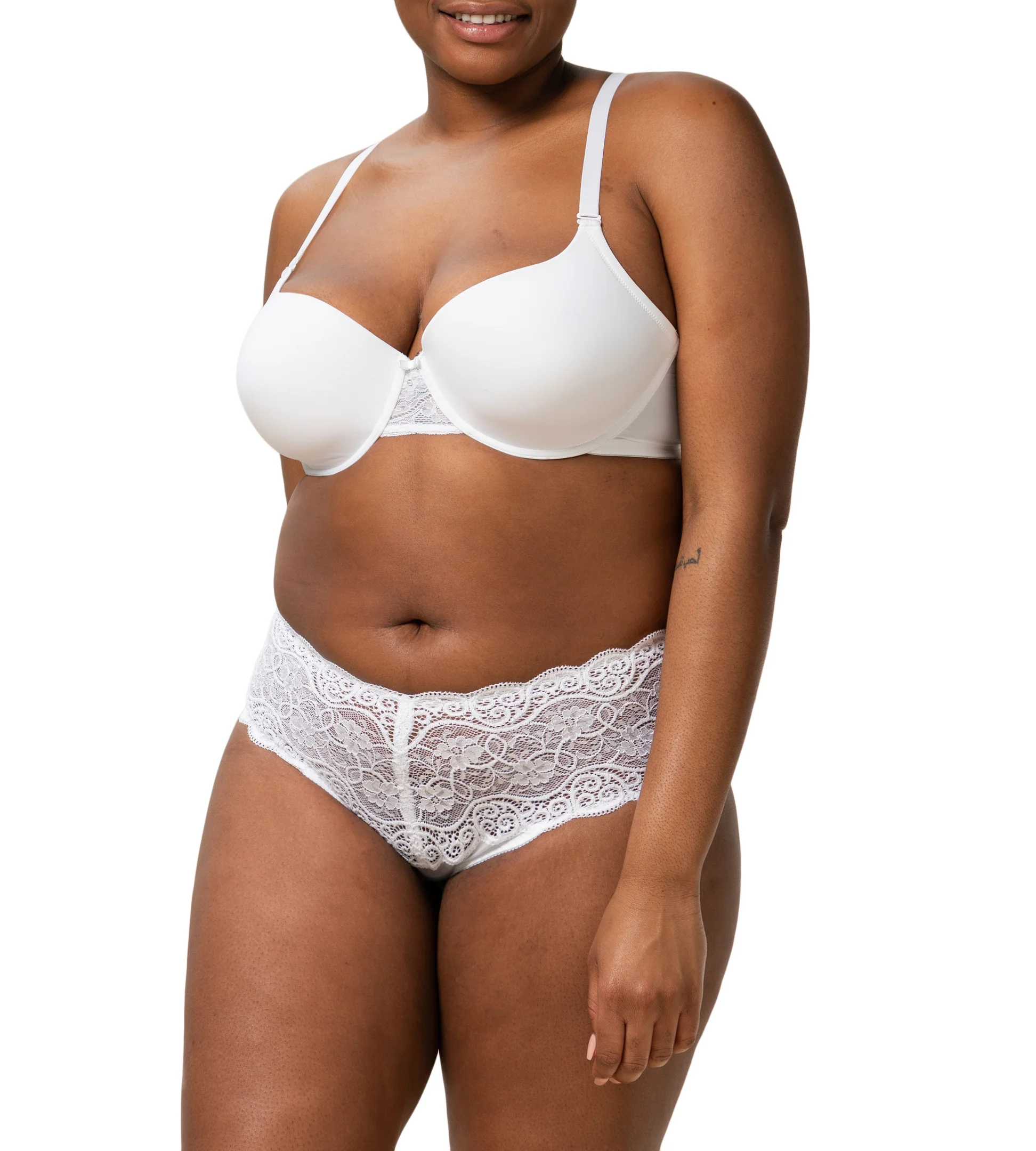 Slip Culotte Amourette 300 Maxi X - White - Image 8