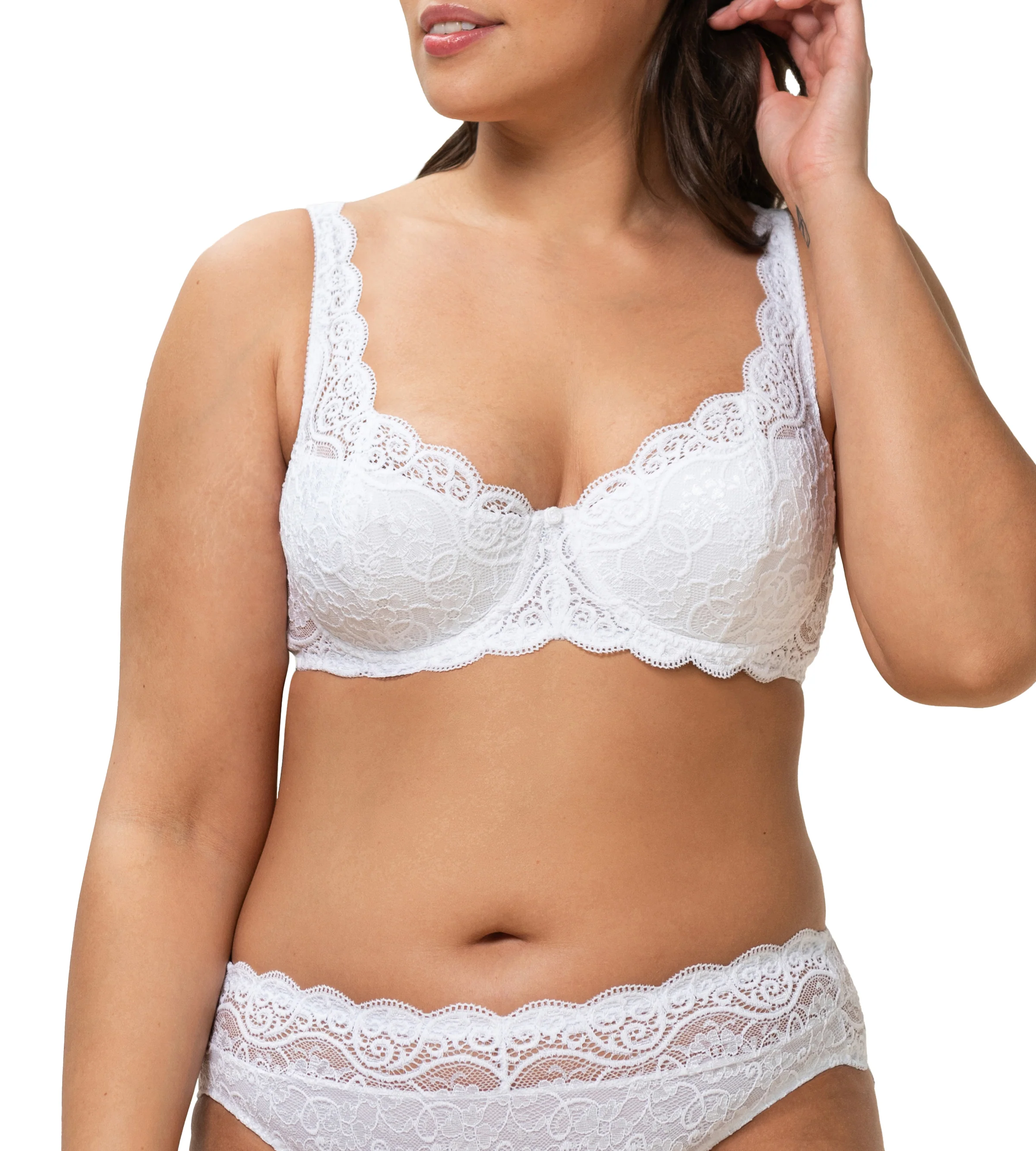 Soutien-Gorge Balconnet Ampliforme Amourette 300 Whp X - White - Image 8