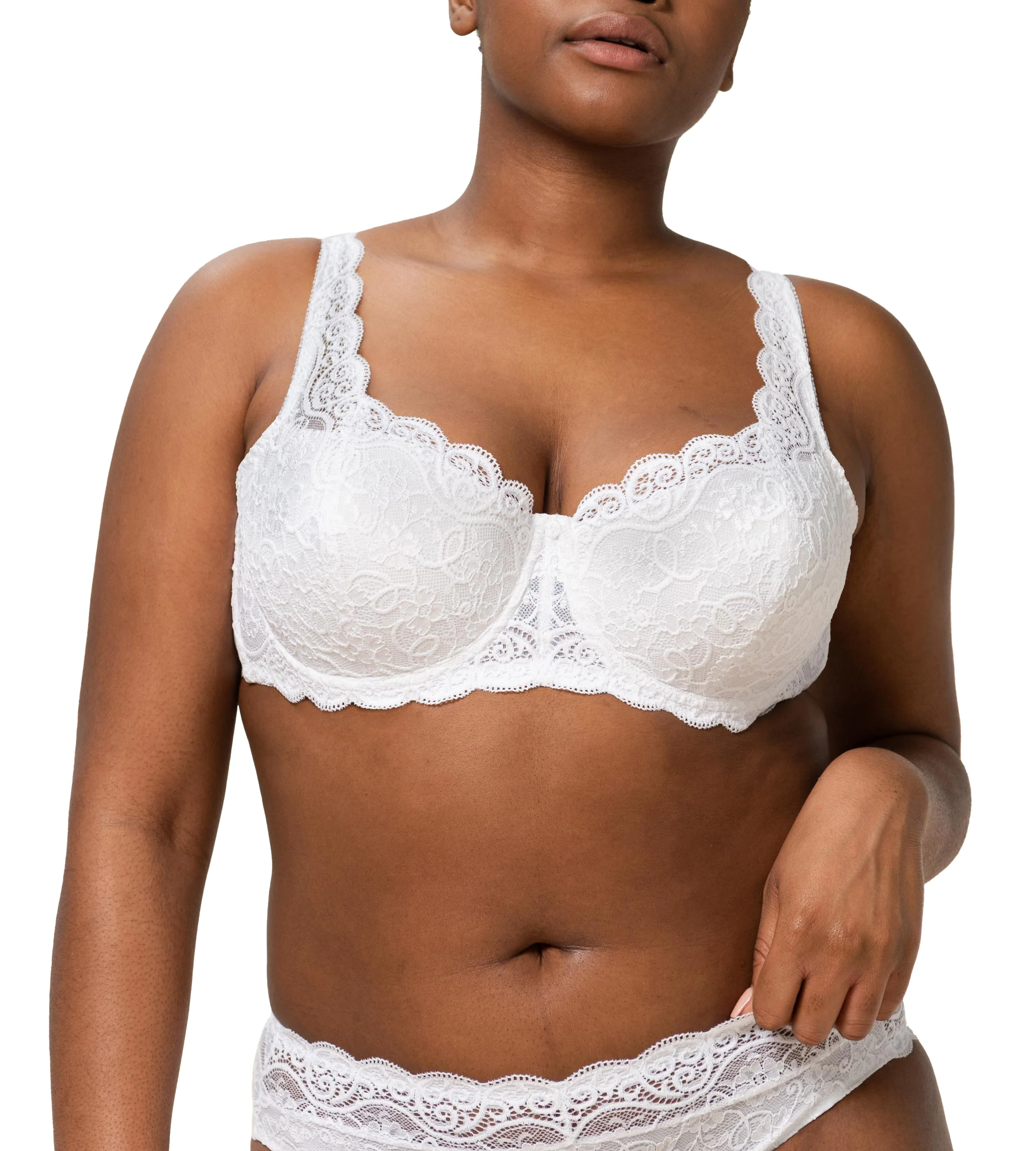 Soutien-Gorge Balconnet Ampliforme Amourette 300 Whp X - White - Image 9