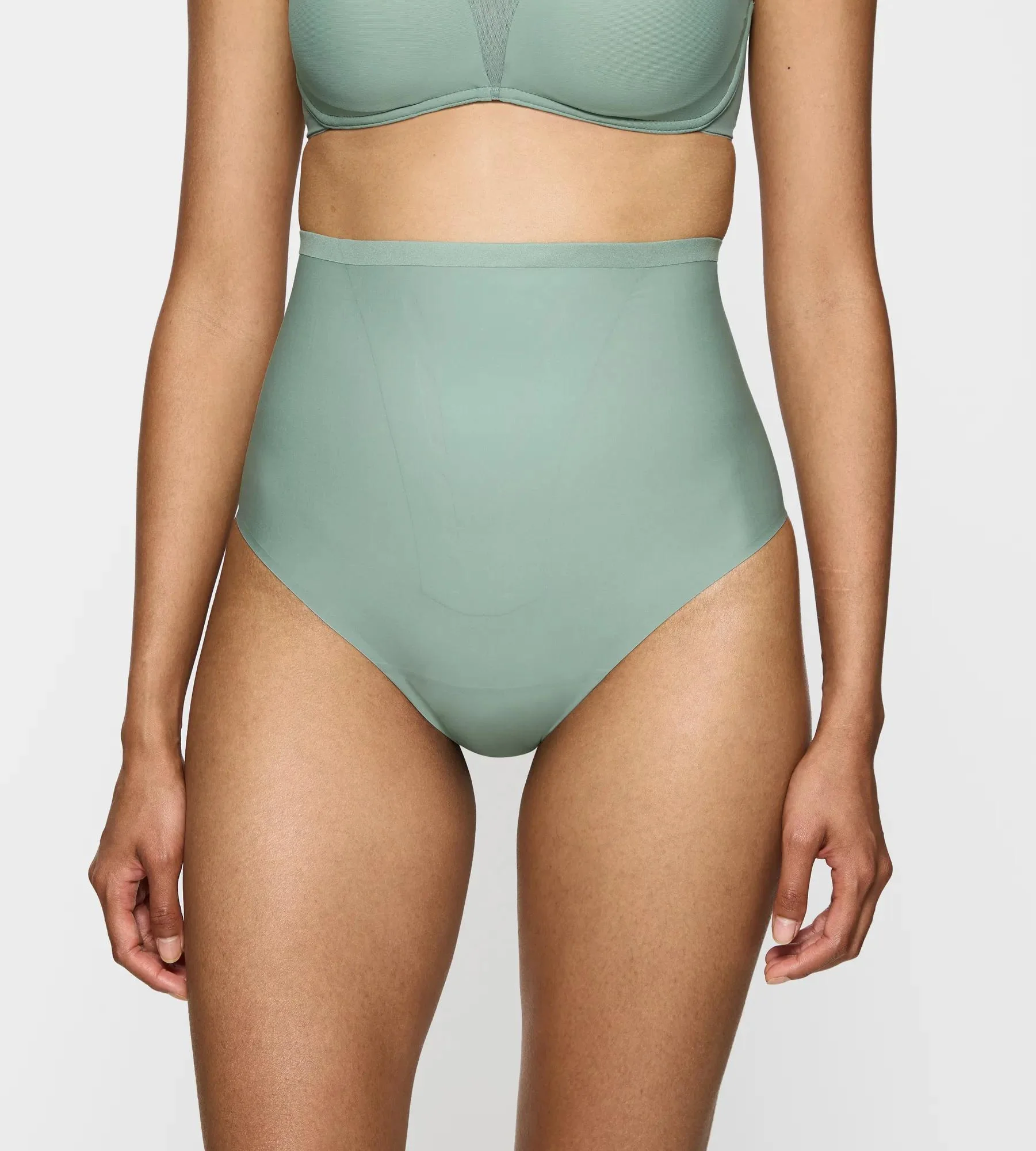 String Taille Haute Triumph Shape Smart Highwaist String - Chambray - Image 6