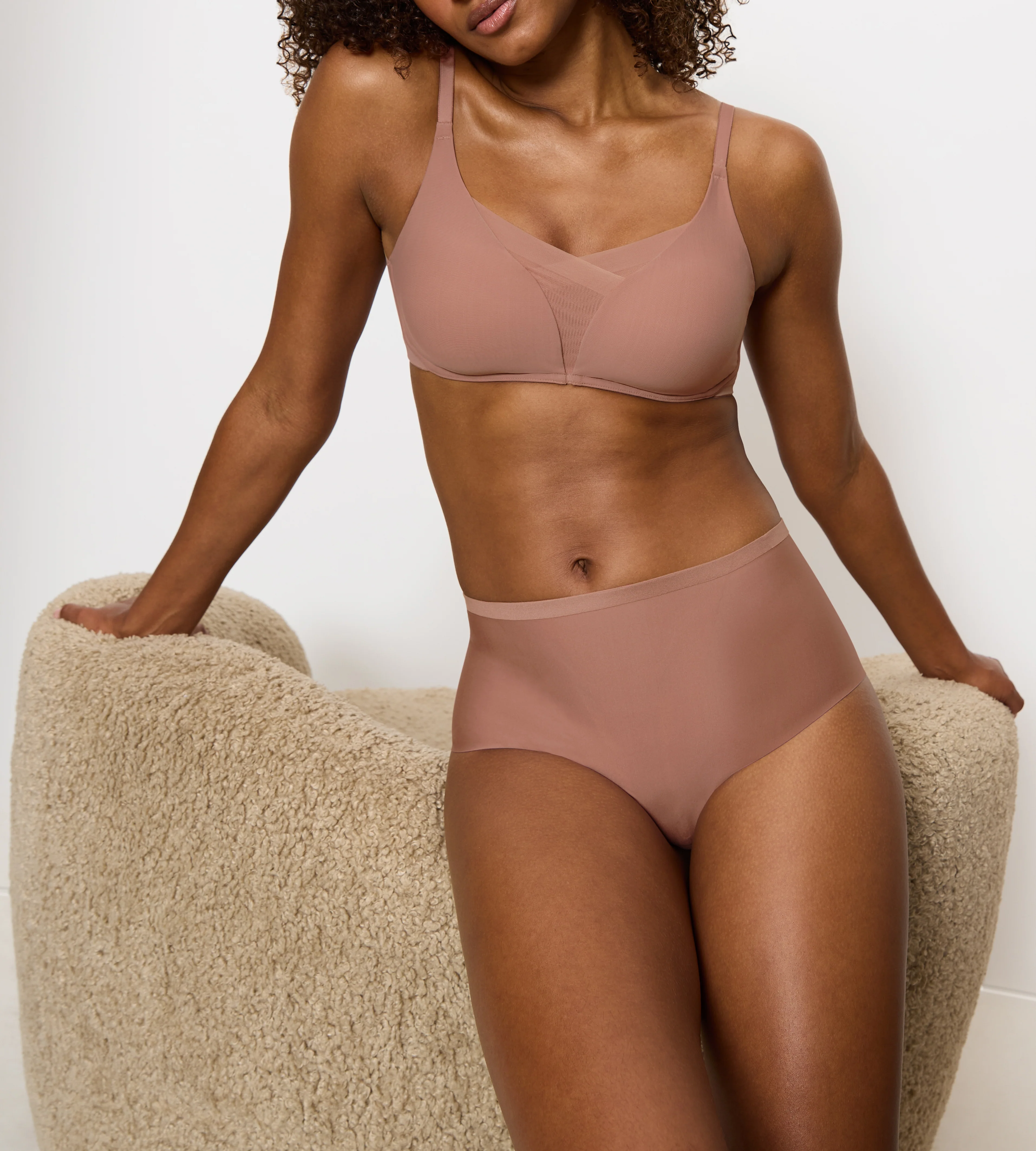 Slip Culotte Triumph Shape Smart Maxi - Toasted Almond - Image 3