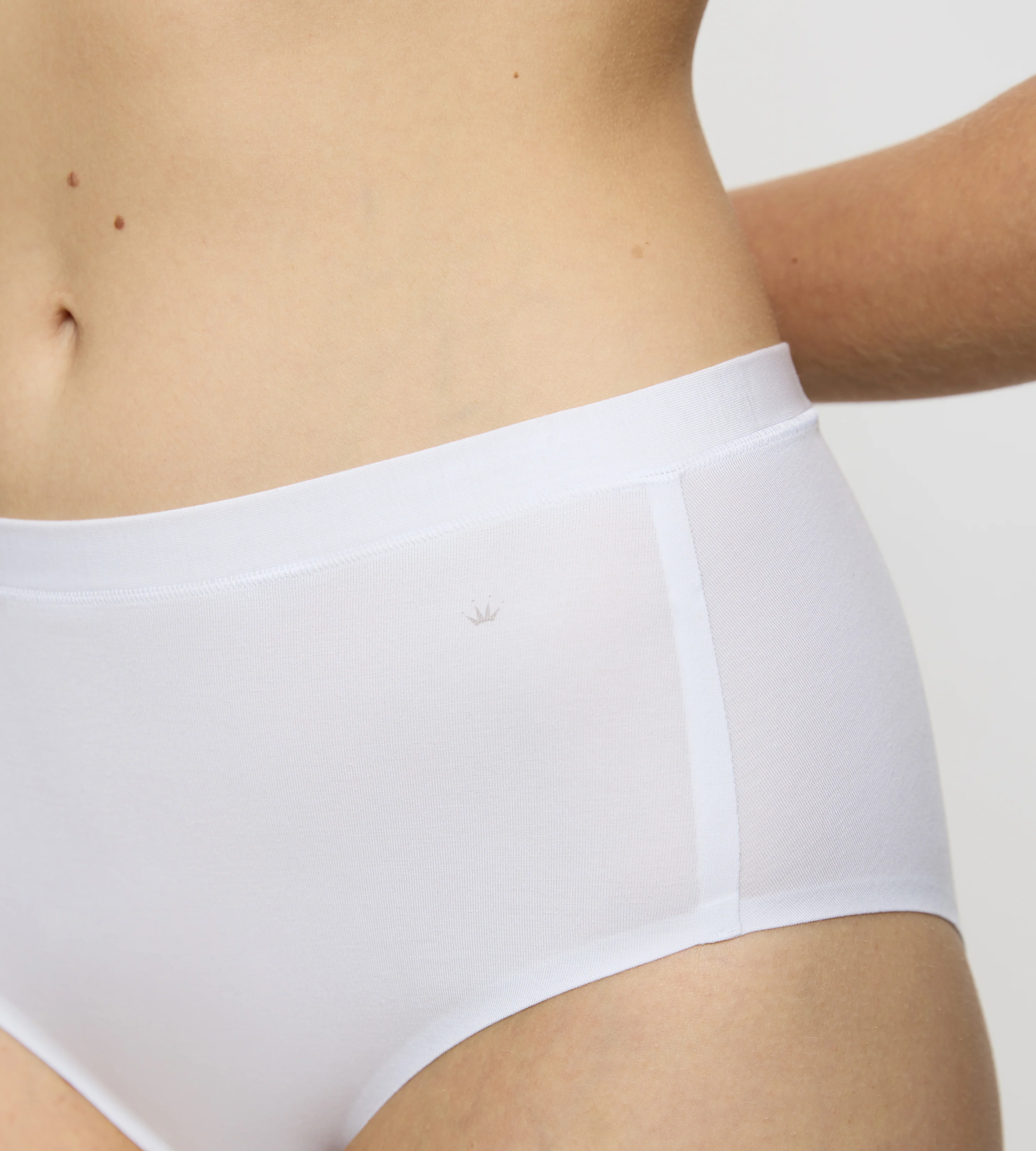 Slip Culotte Smart Natural Maxi Ex - White - Image 3