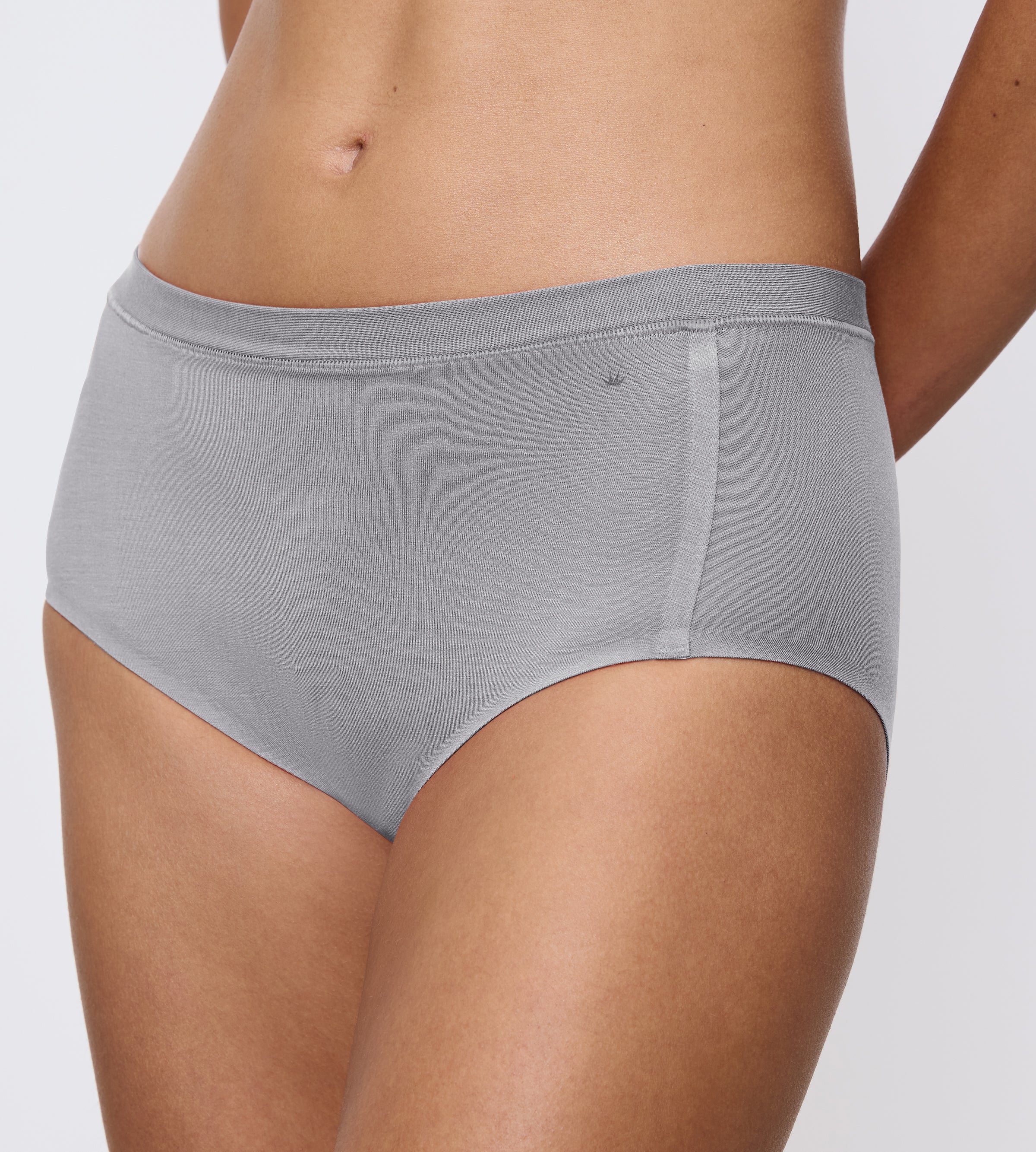 Slip Culotte Smart Natural Maxi Ex - Grey Shadow - Image 3