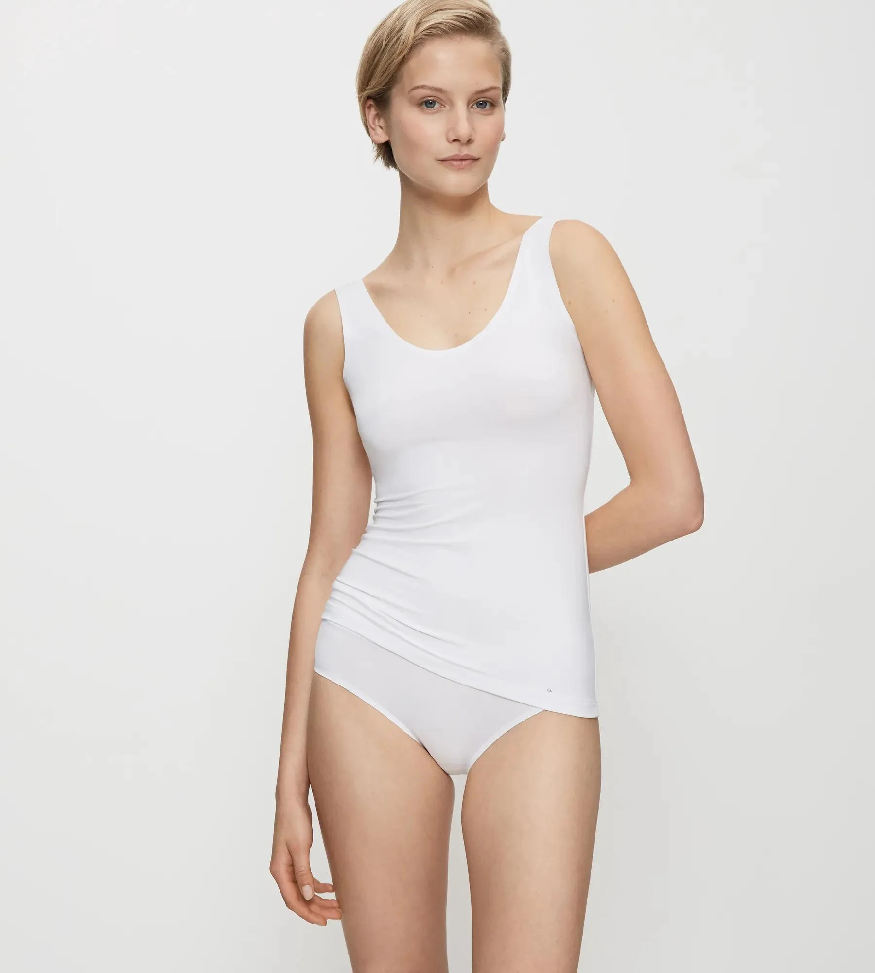 Caraco Smart Natural Shirt - White - Image 8