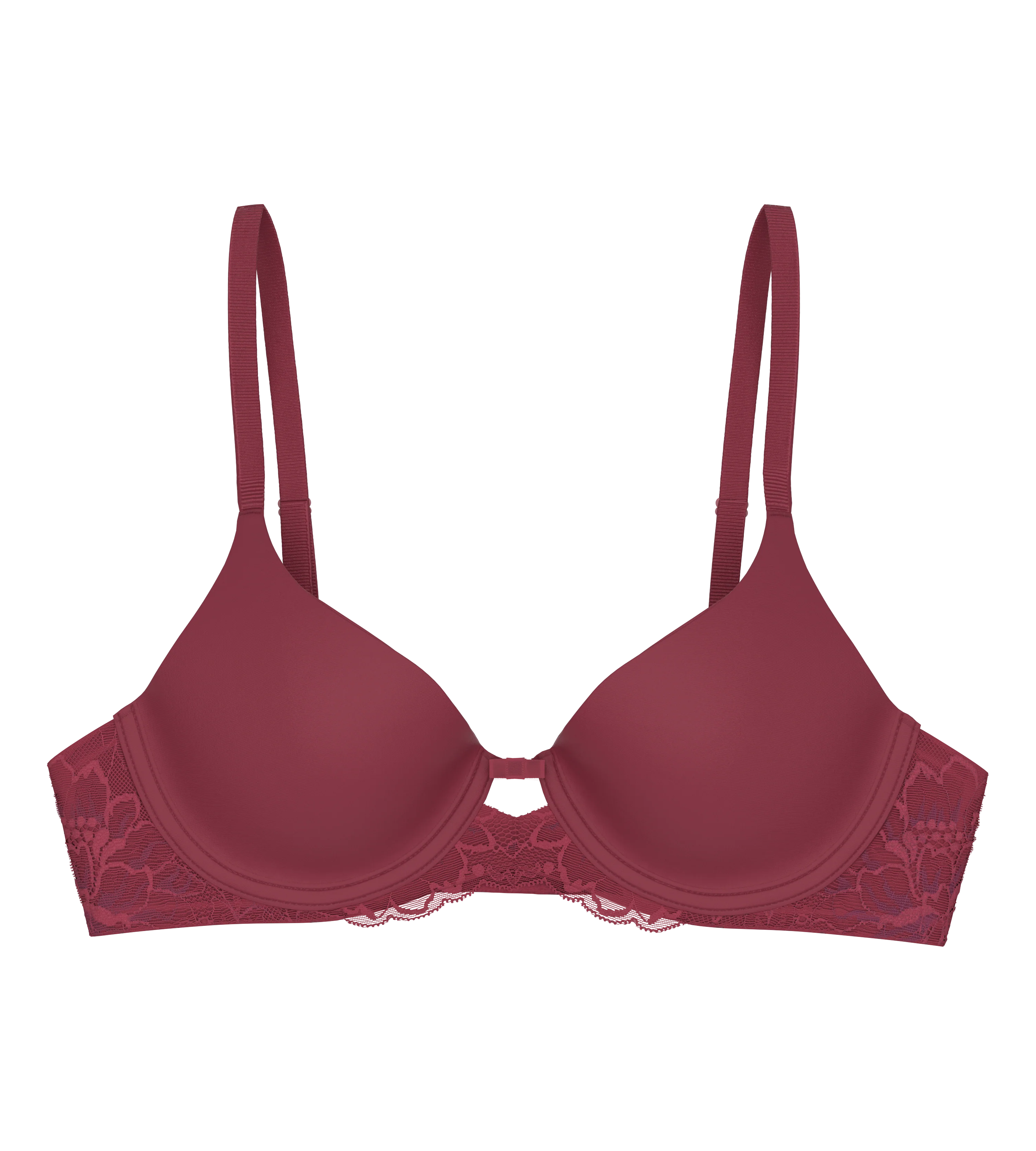 Soutien-Gorge Balconnet Ampliforme Amourette Charm T Whp01 - Sweet Marsala - Image 5