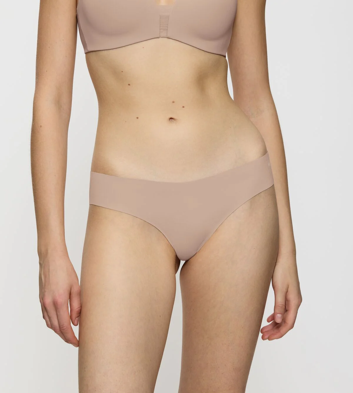 Slip Brésilien Flex Smart Highleg Brazilian Ex - Soft Praline - Image 2