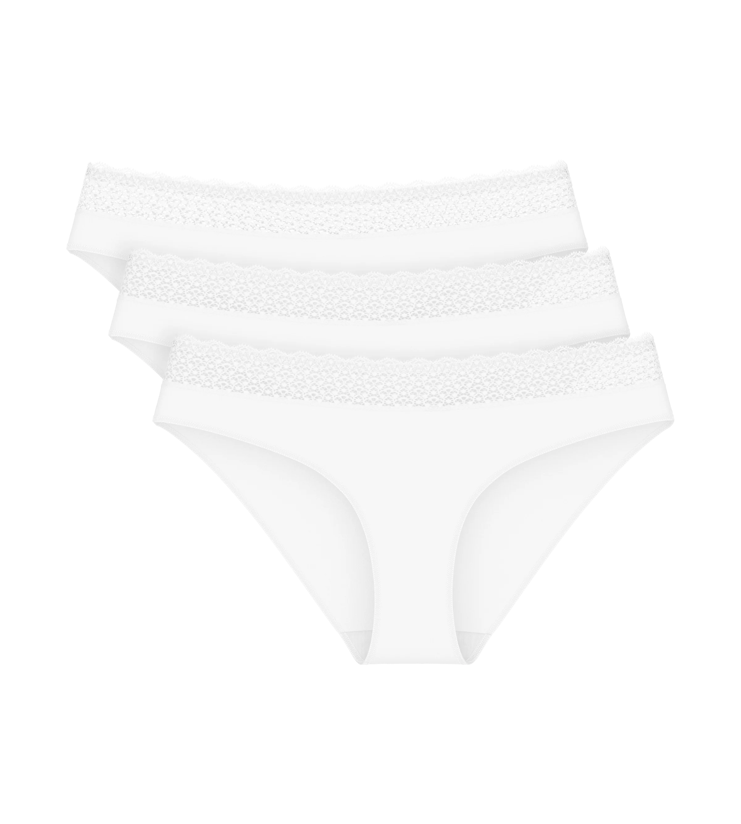 Slip Échancré Lot De 3 Feel Of Modal Tai 3P - White - Image 6