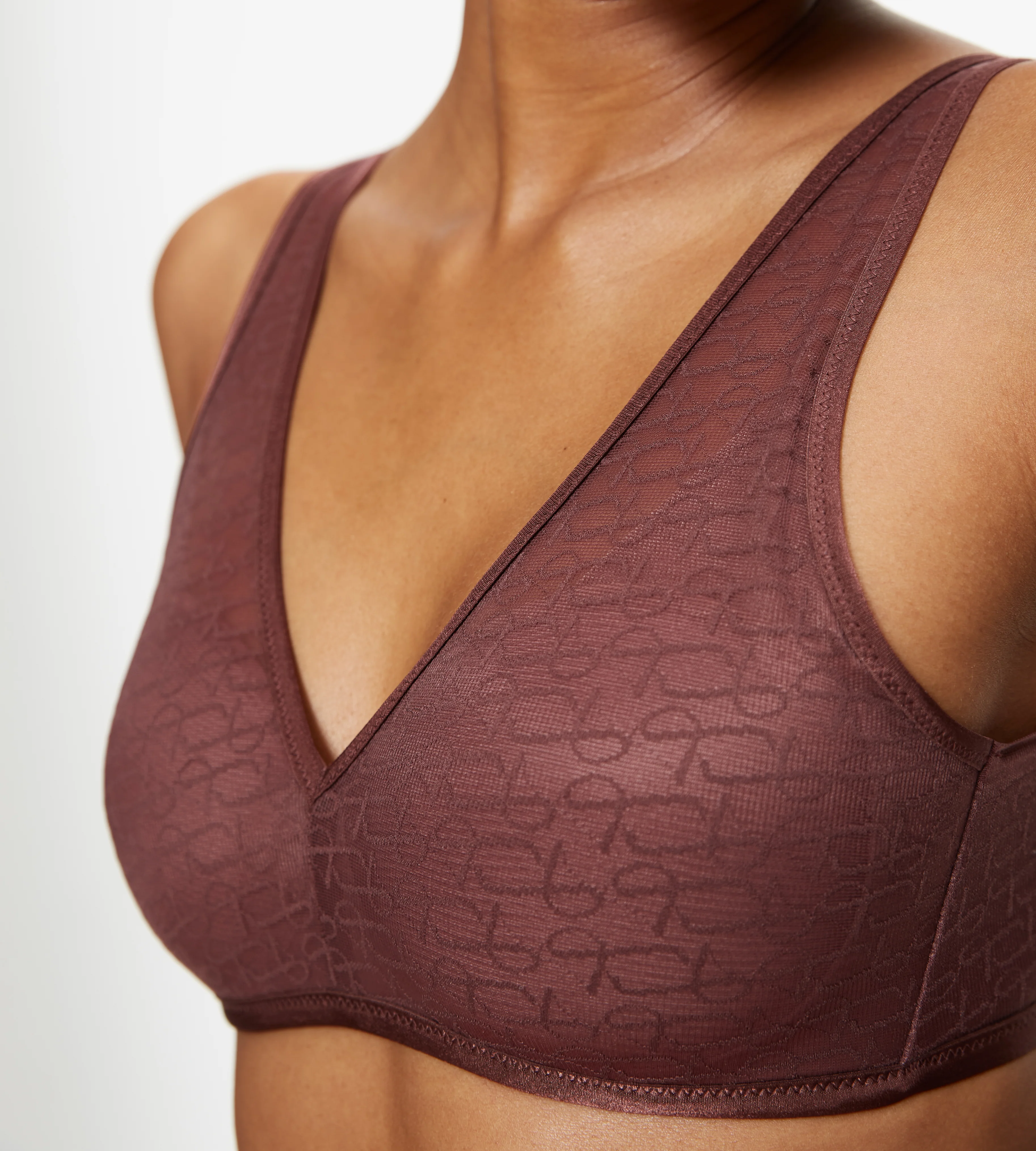 Soutien-Gorge Ampliforme Triumph Signature Sheer P Ex - Decadent Chocolate - Image 3