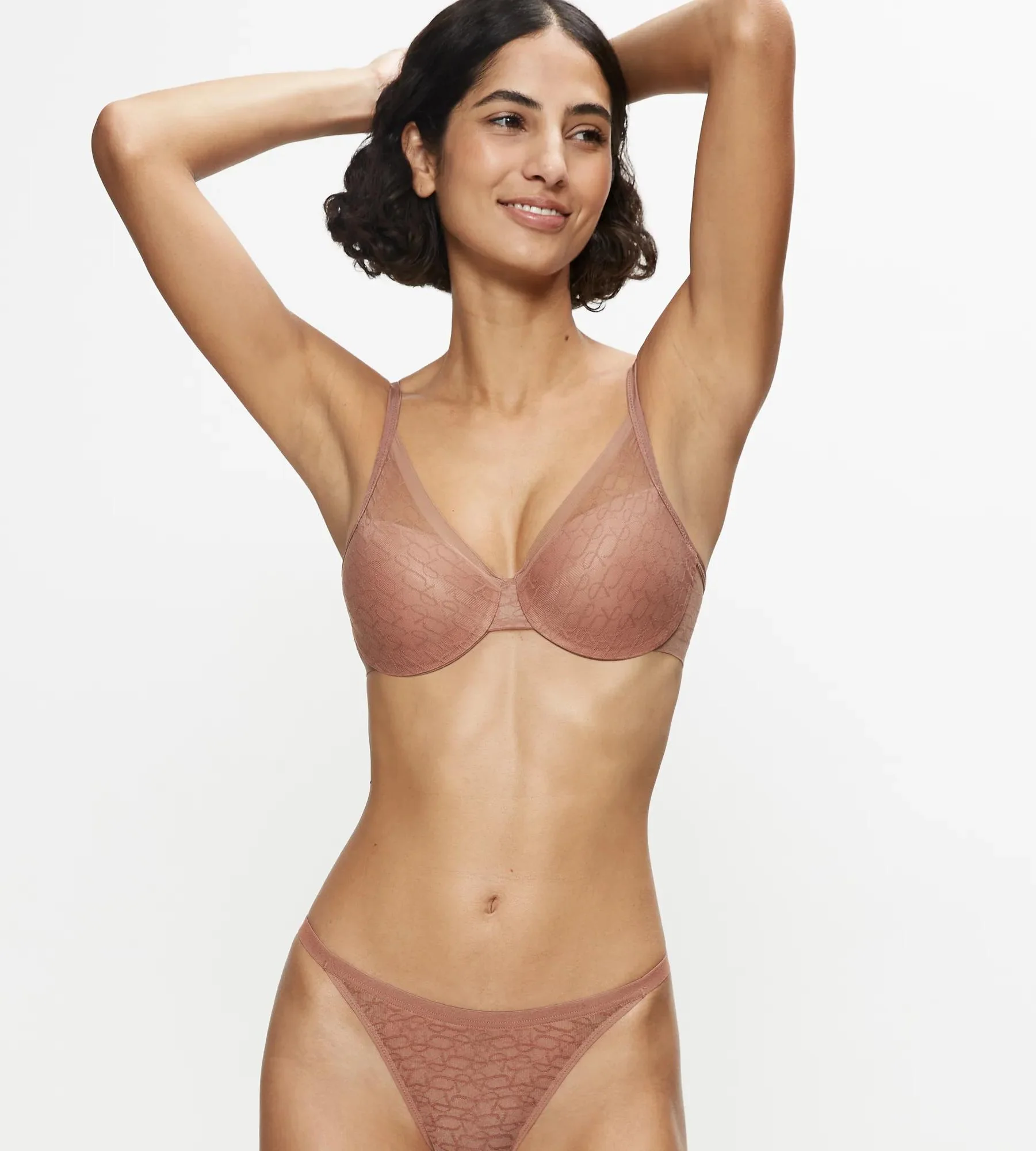 Soutien-Gorge Balconnet Ampliforme Triumph Signature Sheer Whp Ex - Decadent Chocolate - Image 10