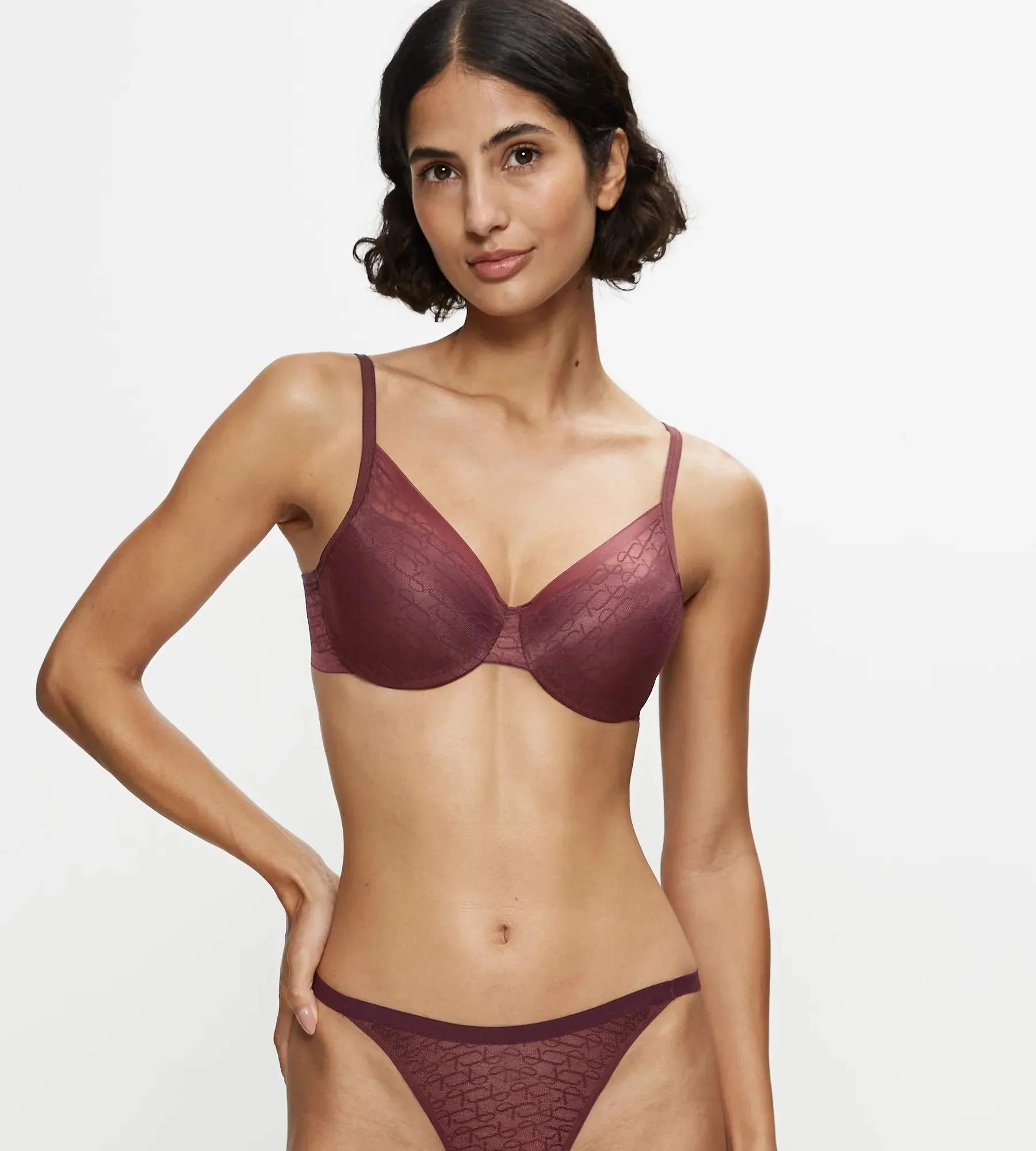 Soutien-Gorge Balconnet Ampliforme Triumph Signature Sheer Whp Ex - Decadent Chocolate - Image 9