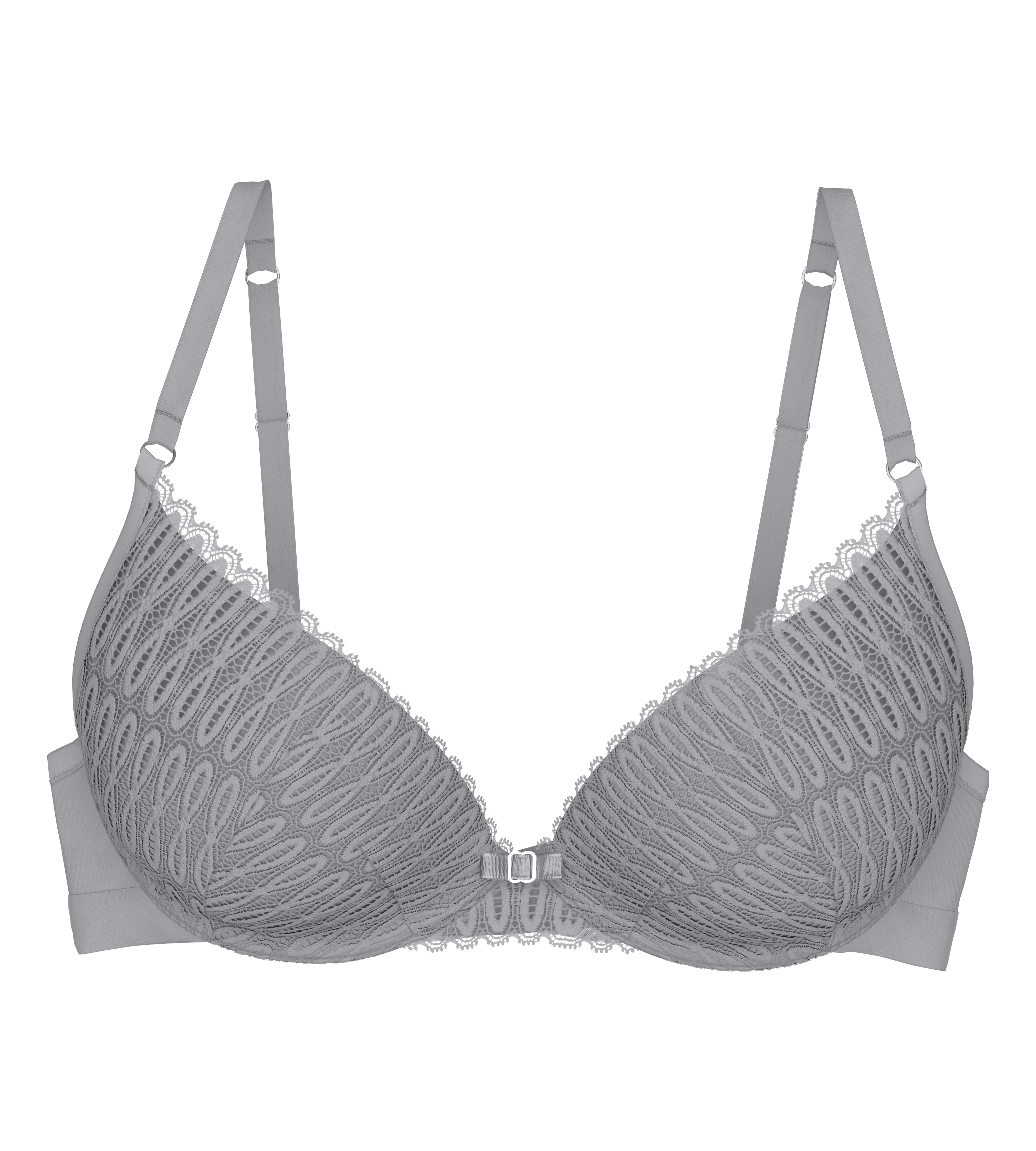 Soutien-Gorge Push-Up Aura Spotlight T Whu - Grey Shadow - Image 5
