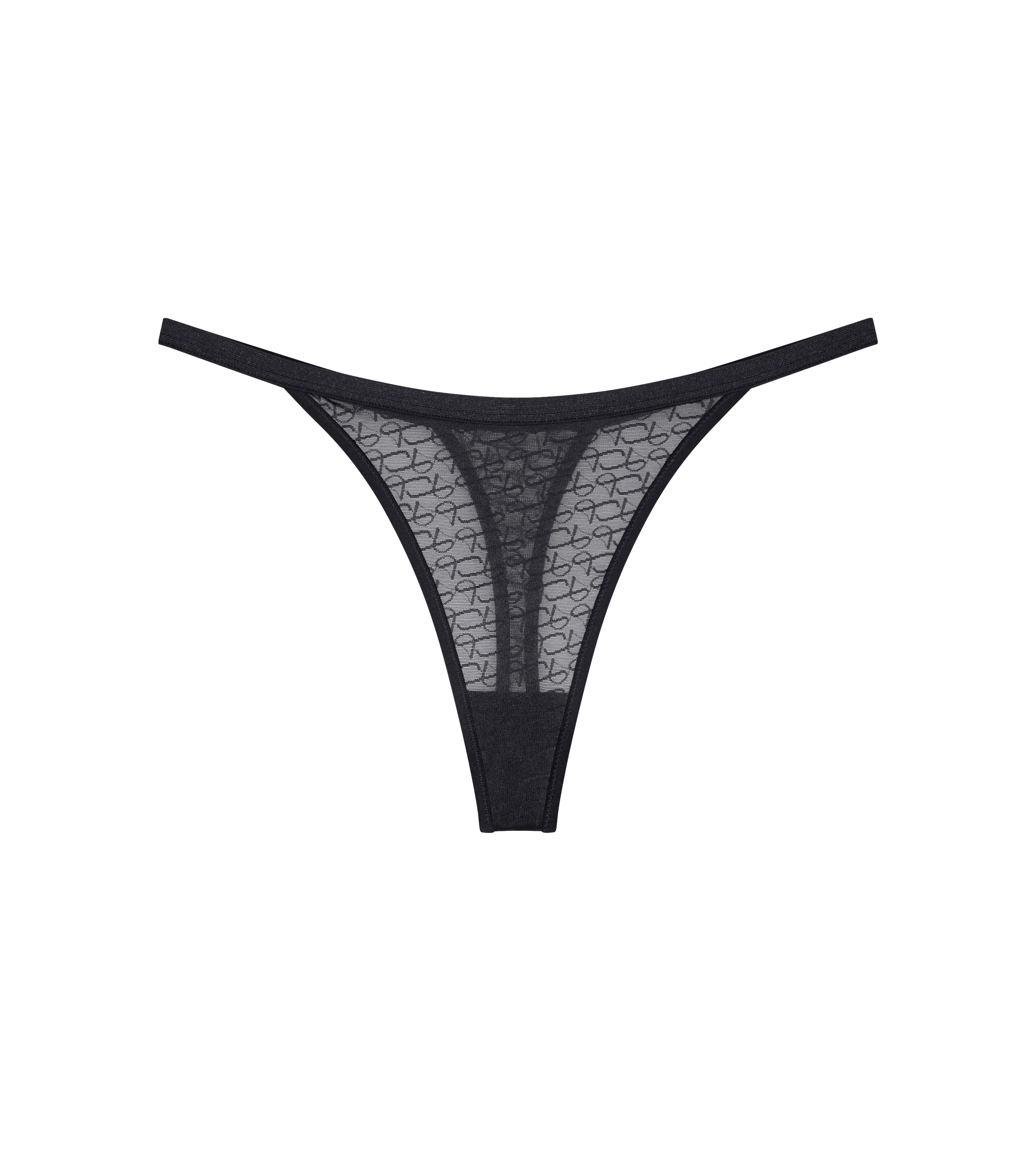 String Brésilien Triumph Signature Sheer String - Black - Image 5