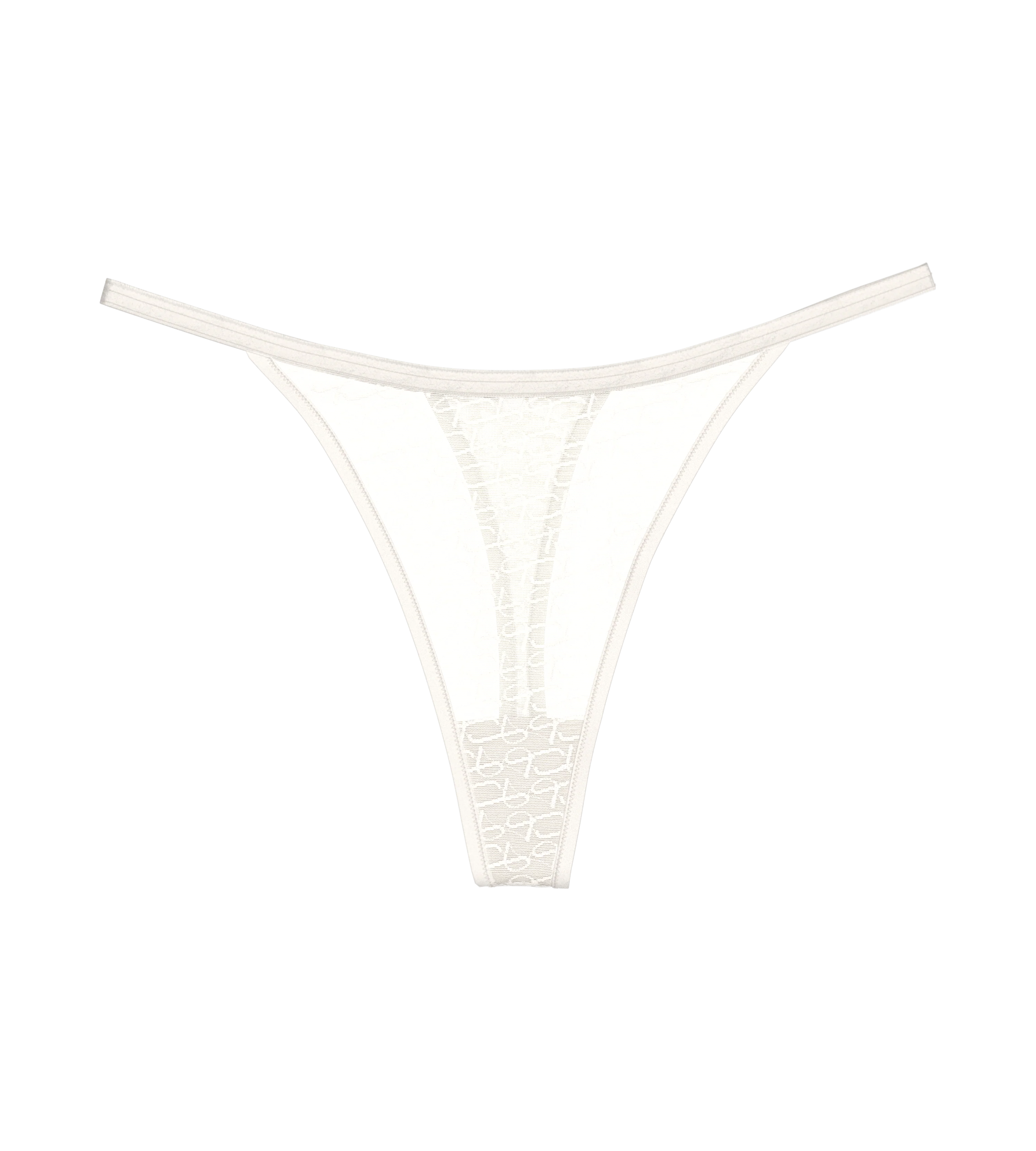 String Brésilien Triumph Signature Sheer String - Ecru White - Image 5