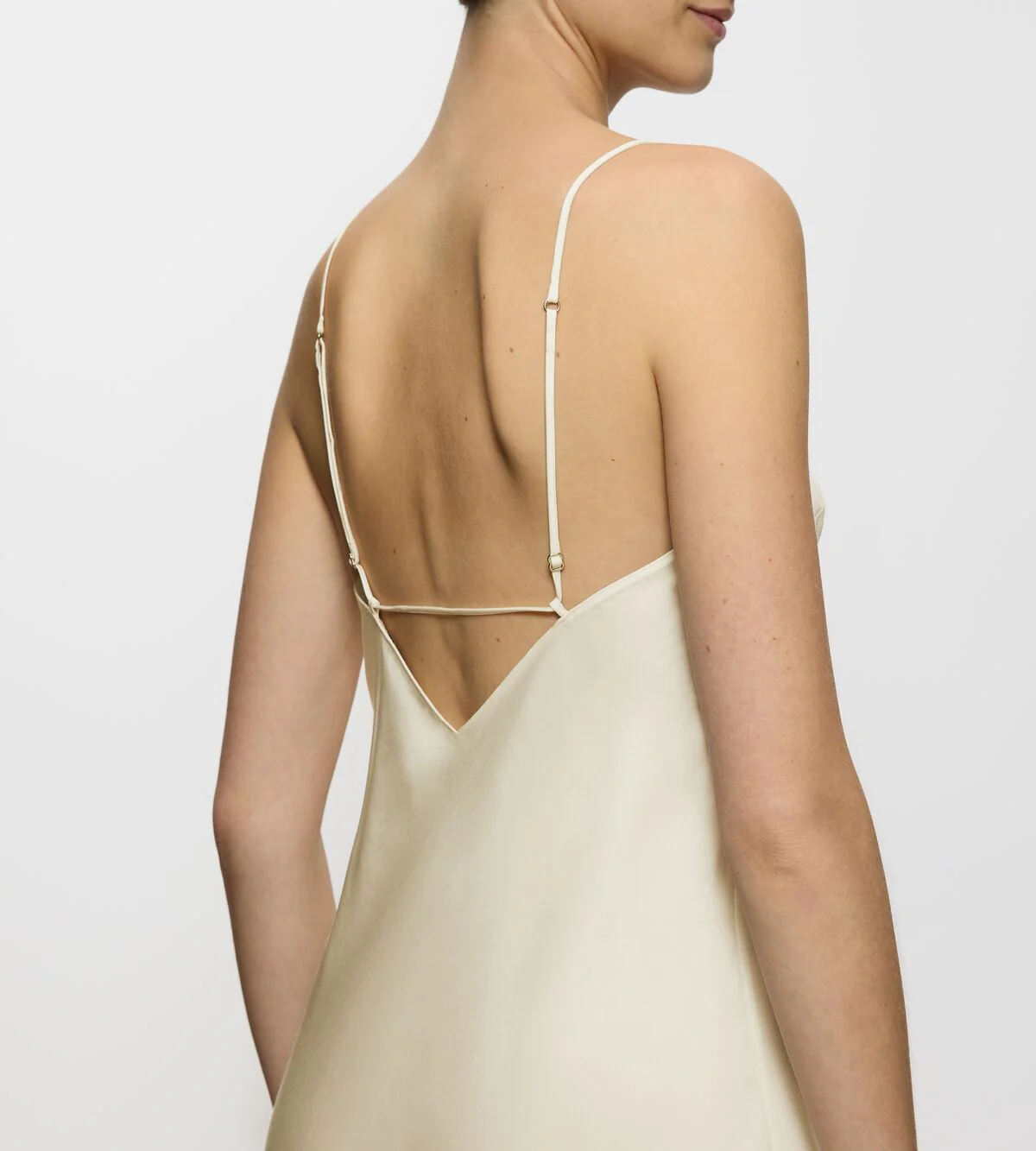 Chemise De Nuit Silky Sensuality Ndw X - Ecru White - Image 2