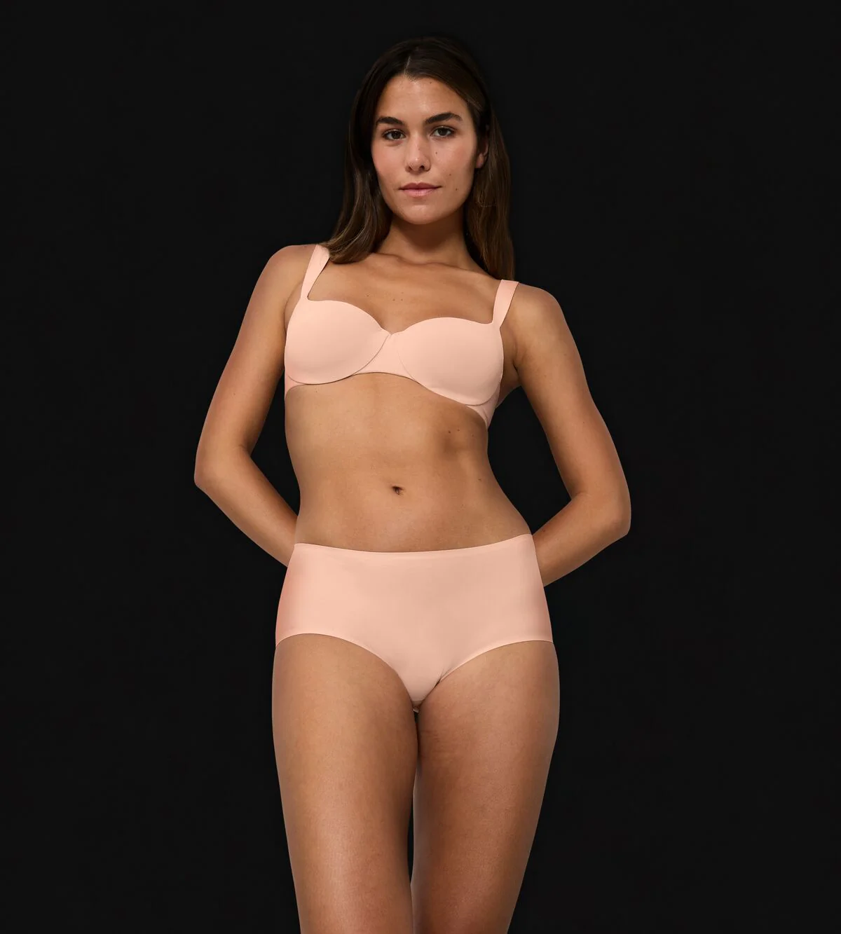 Soutien-Gorge Body Make-Up Illusion Balconette Ex - Powder Blush - Image 4