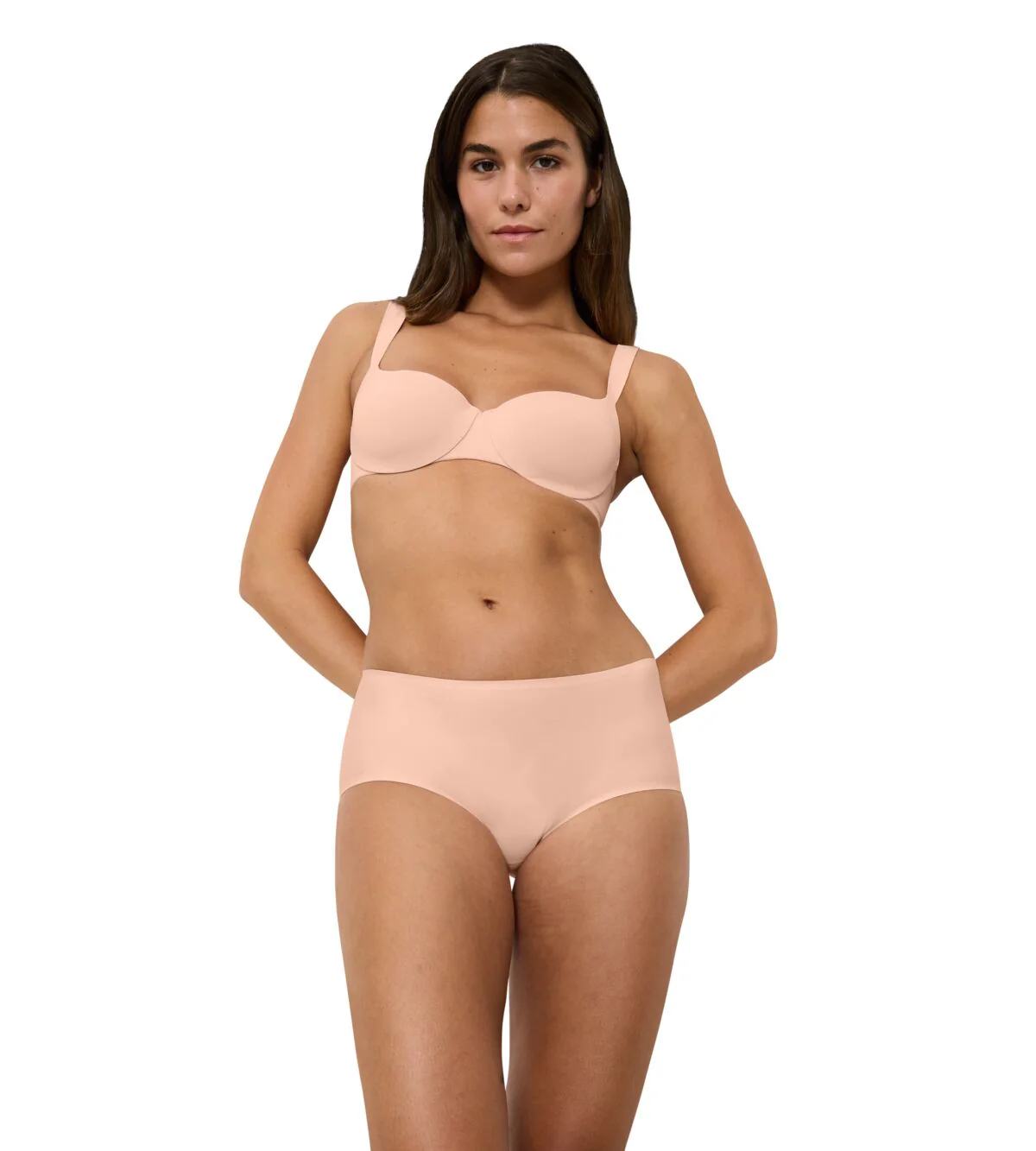 Soutien-Gorge Body Make-Up Illusion Balconette Ex - Powder Blush - Image 7