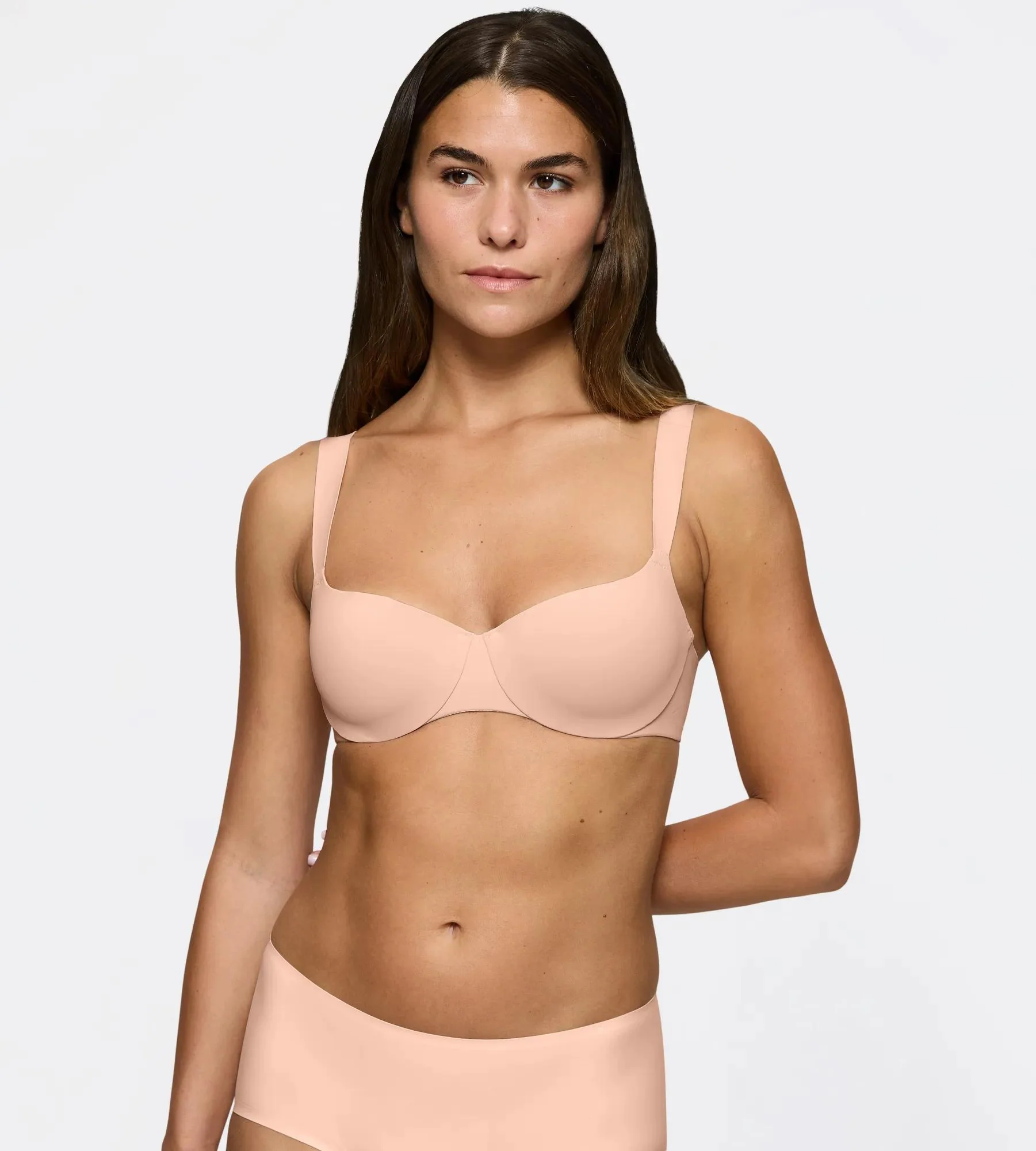Soutien-Gorge Body Make-Up Illusion Balconette Ex - Powder Blush - Image 8
