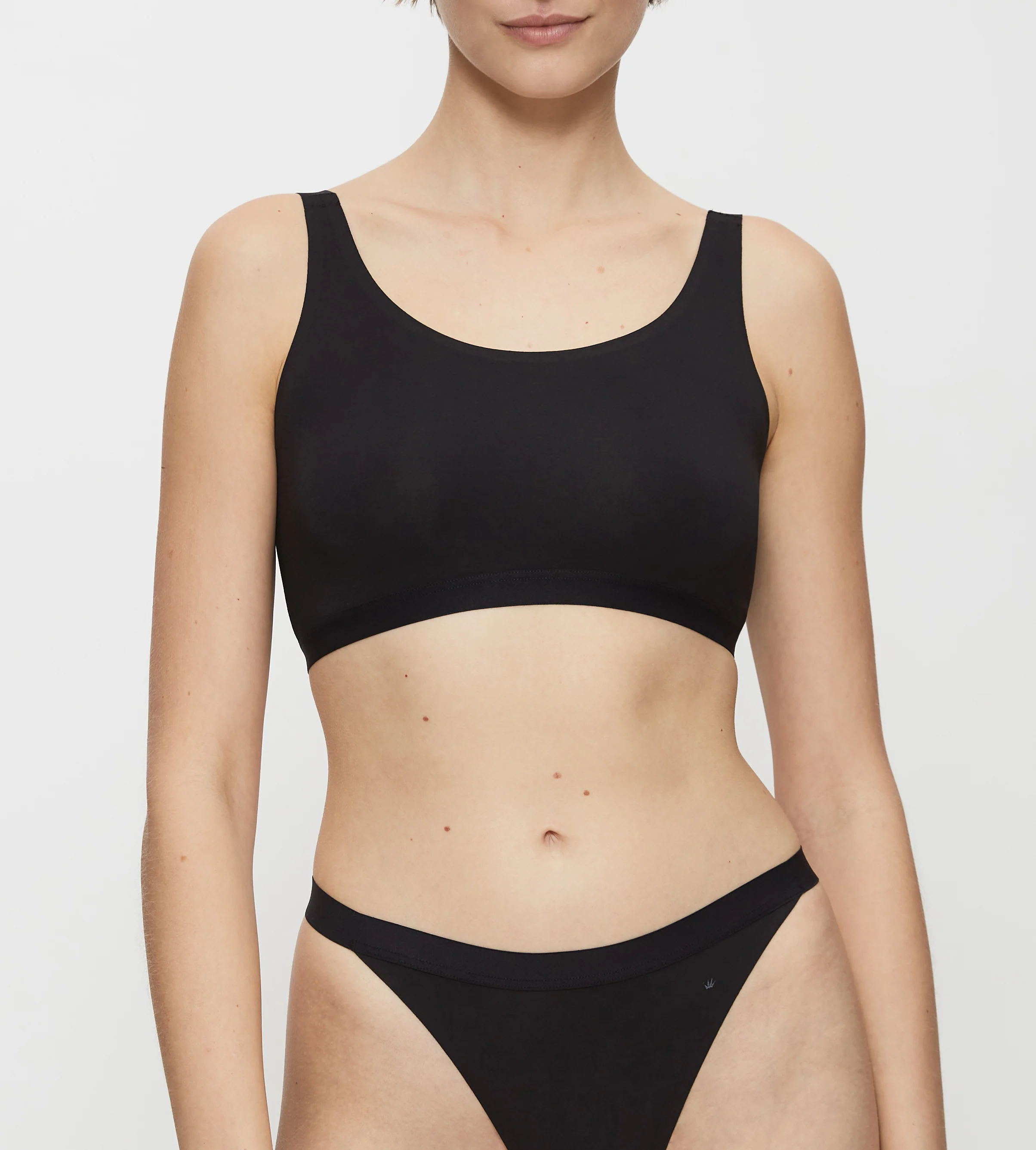 Soutien-Gorge Ampliforme Sans Armatures Smart Natural Bralette - Black - Image 2