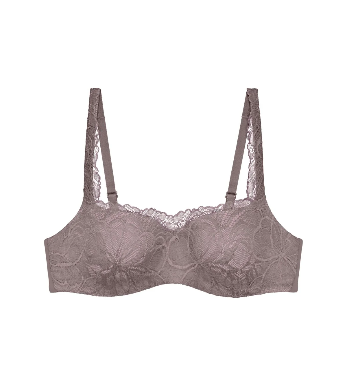 Balconnet Ampliforme Body Make-Up Illusion Lace Balconette - Pigeon Grey - Image 3