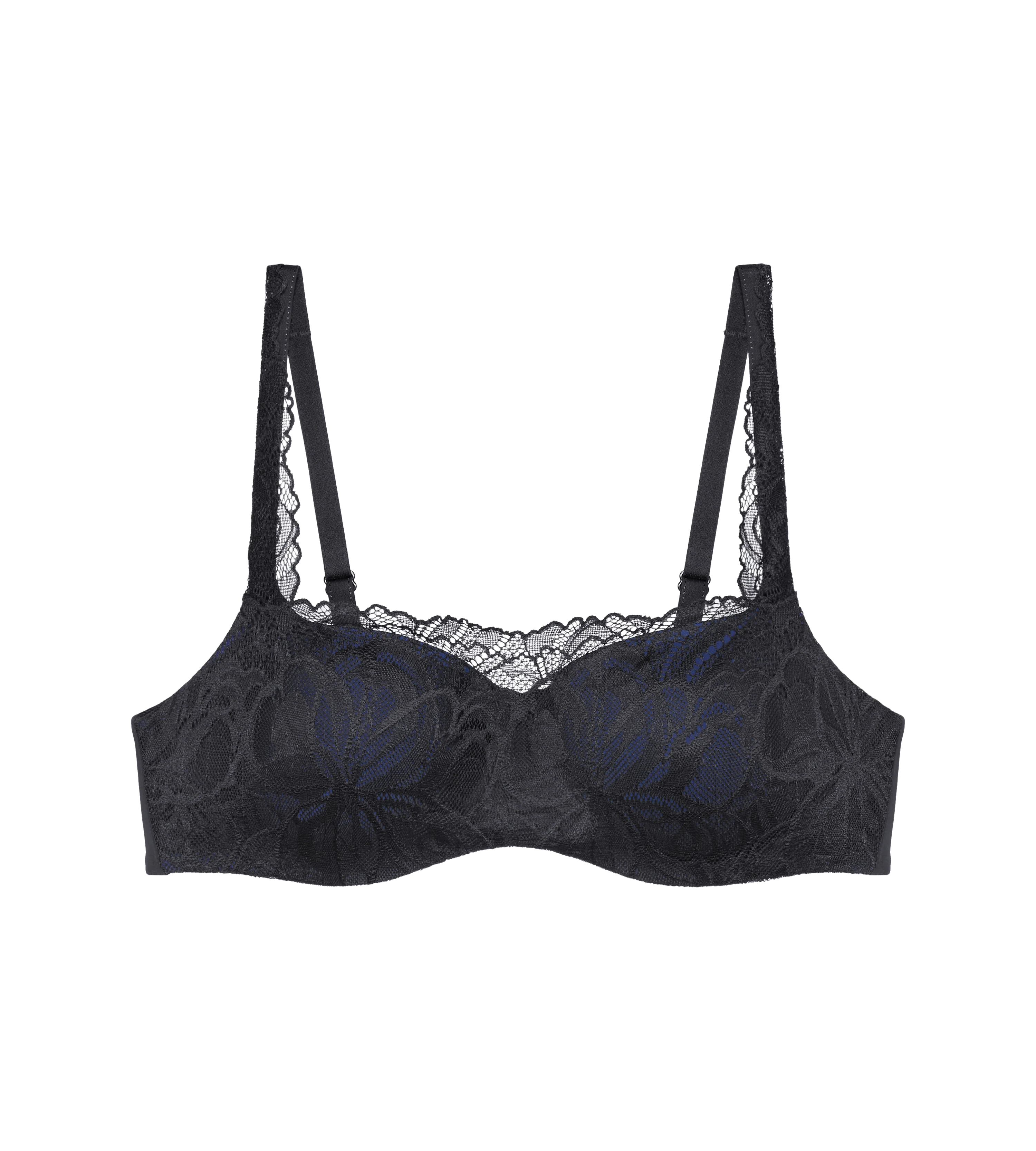 Balconnet Ampliforme Body Make-Up Illusion Lace Balconette - Black - Image 5