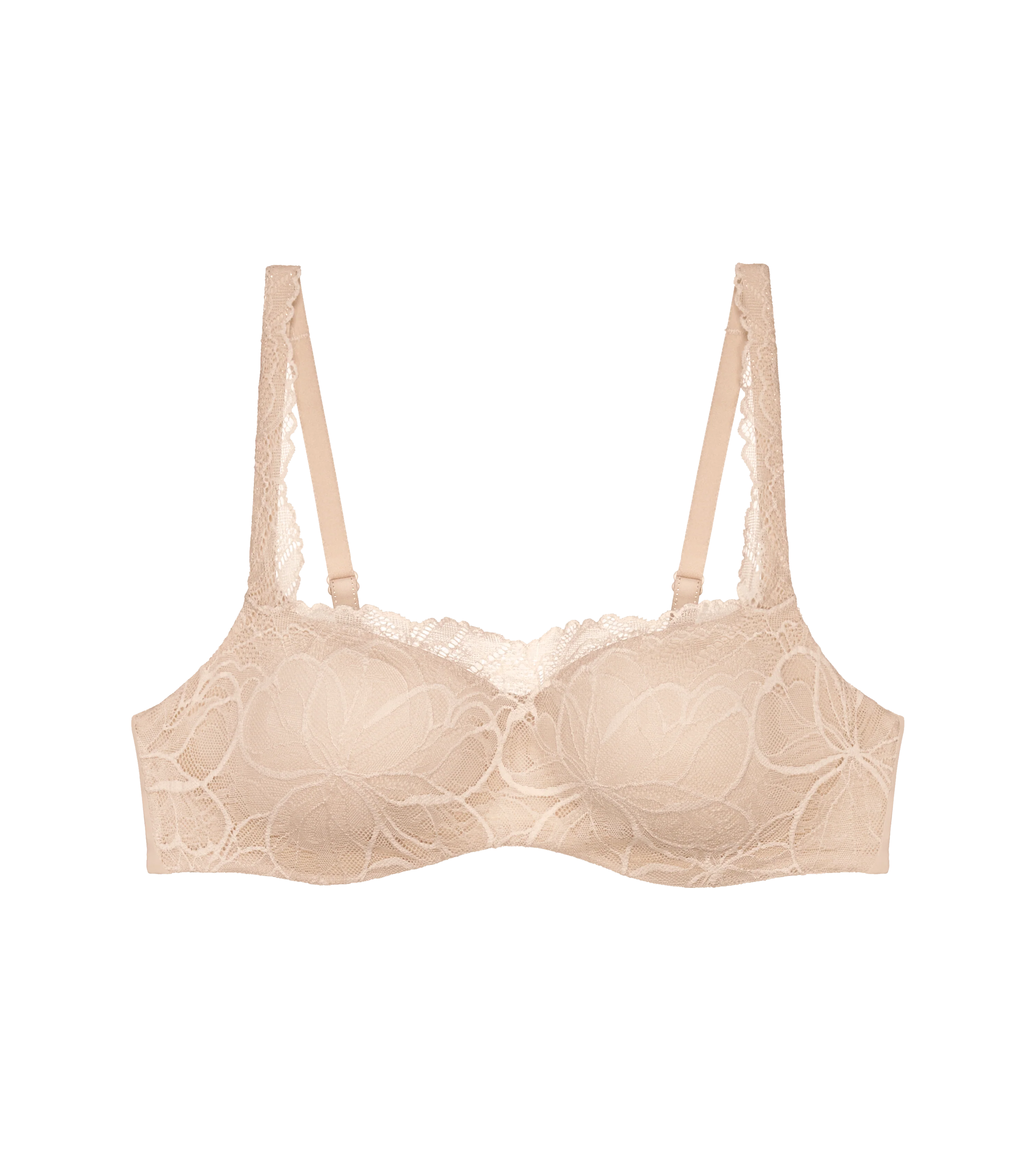 Balconnet Ampliforme Body Make-Up Illusion Lace Balconette - Nude Beige - Image 5
