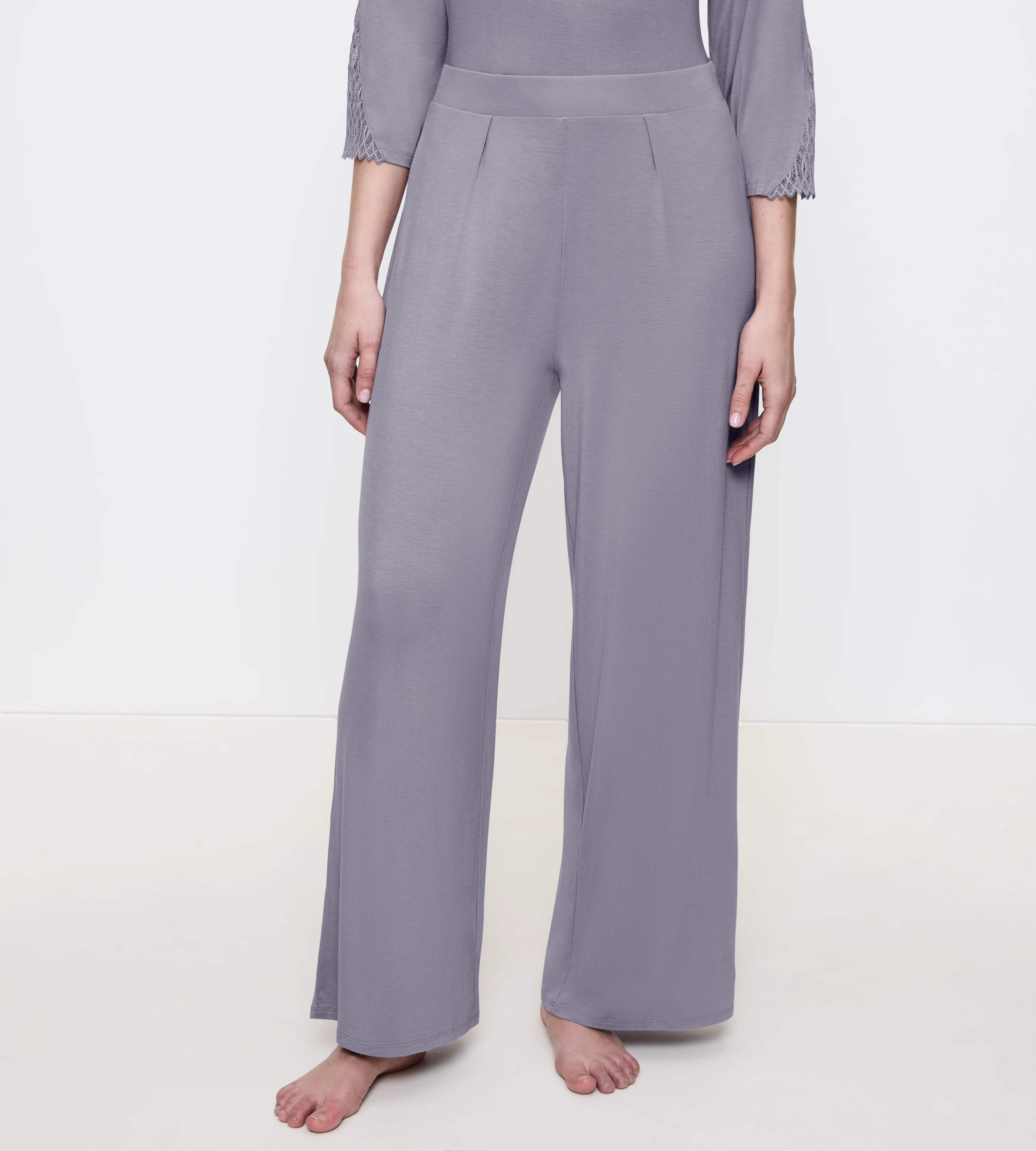 Pantalon De Pyjama Aura Spotlight Trousers - Grey Shadow - Image 4