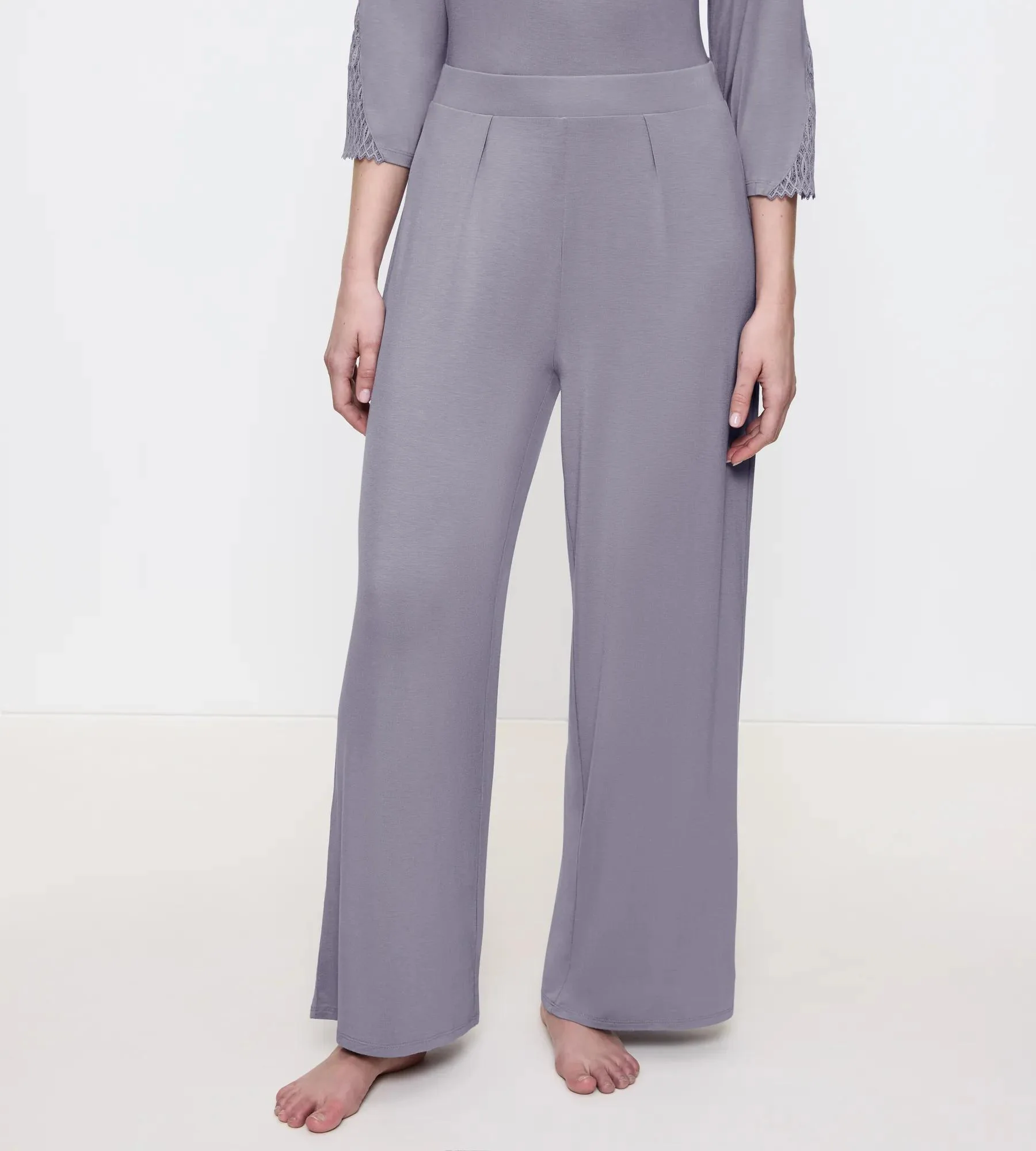 Pantalon De Pyjama Aura Spotlight Trousers - Grey Shadow - Image 6