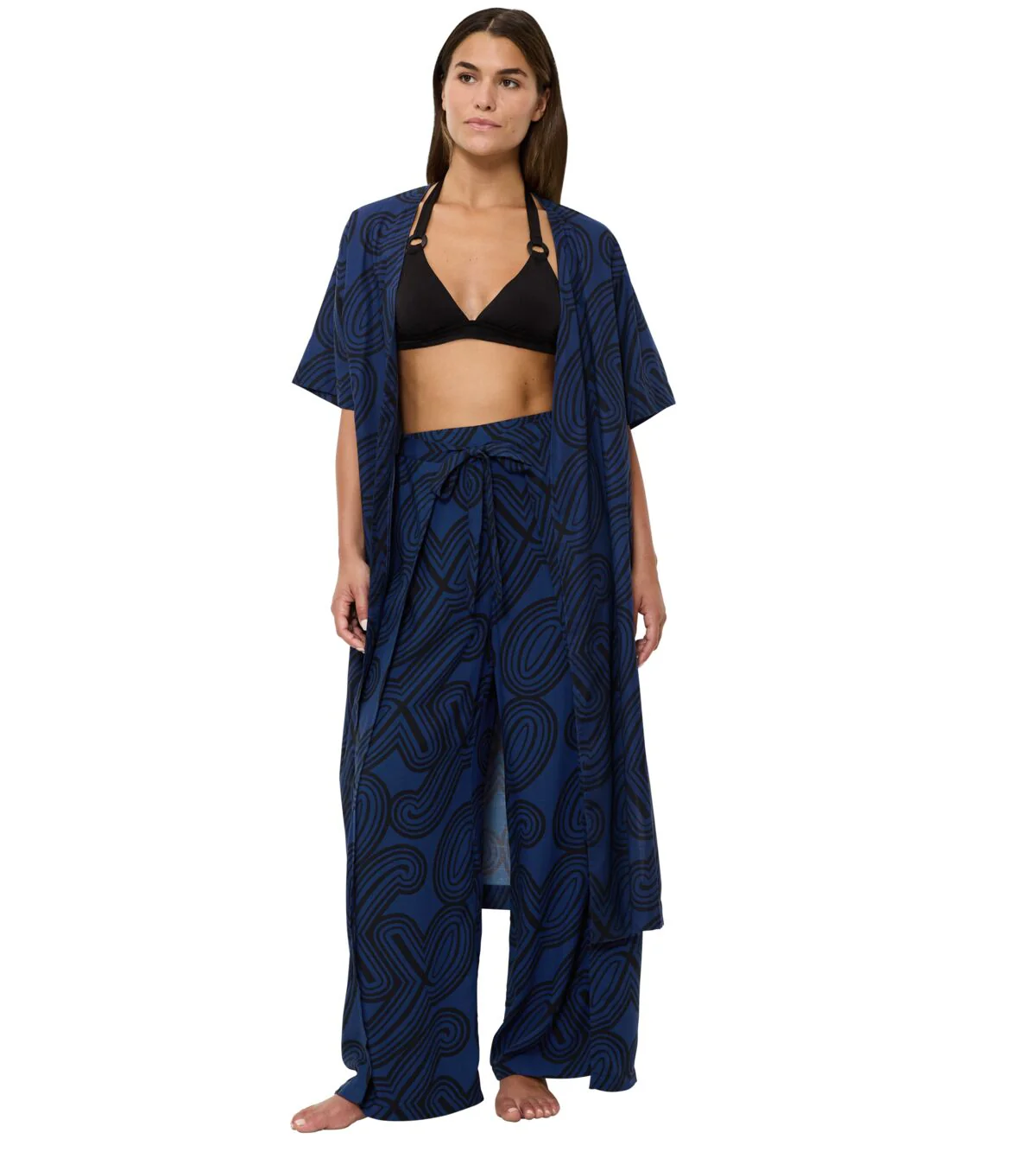 Pantalon Beach Mywear Pareo Trousers 01 - Dark Combination - Image 7