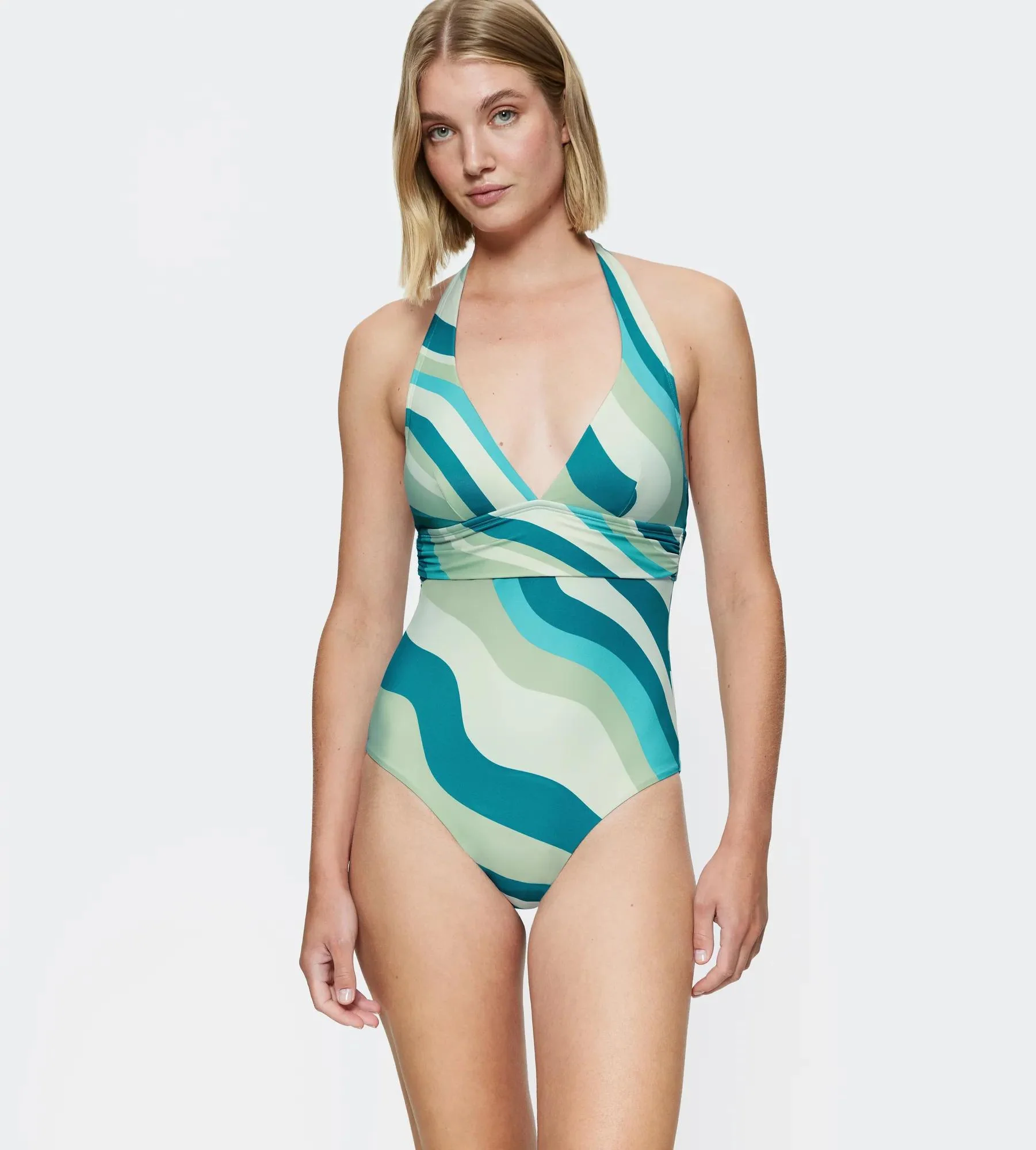 Maillot De Bain Summer Mix & Match Op Plunge Pt - Light Combination - Image 9