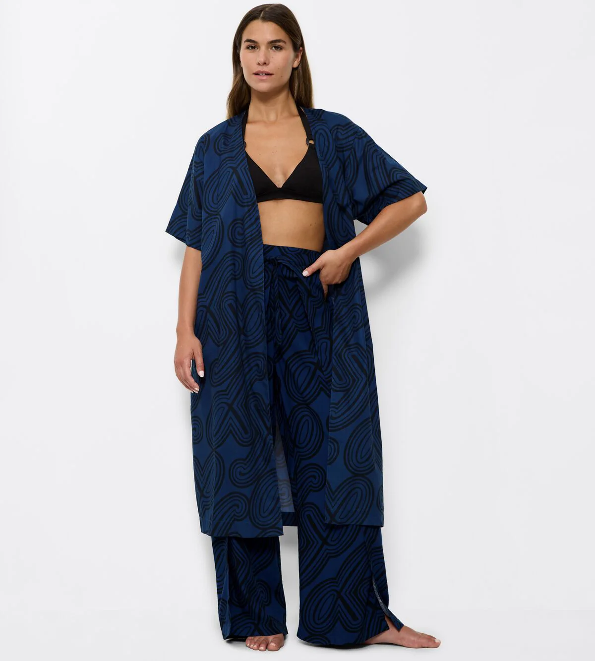 Tunique Beach Mywear Tunic Robe 01 - Dark Combination - Image 3