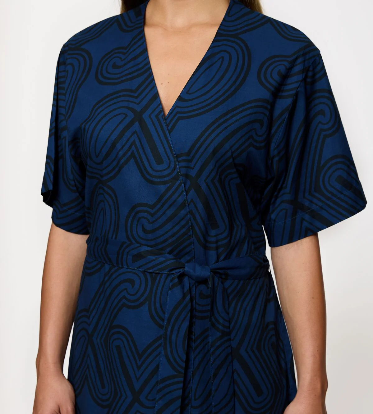 Tunique Beach Mywear Tunic Robe 01 - Dark Combination - Image 5
