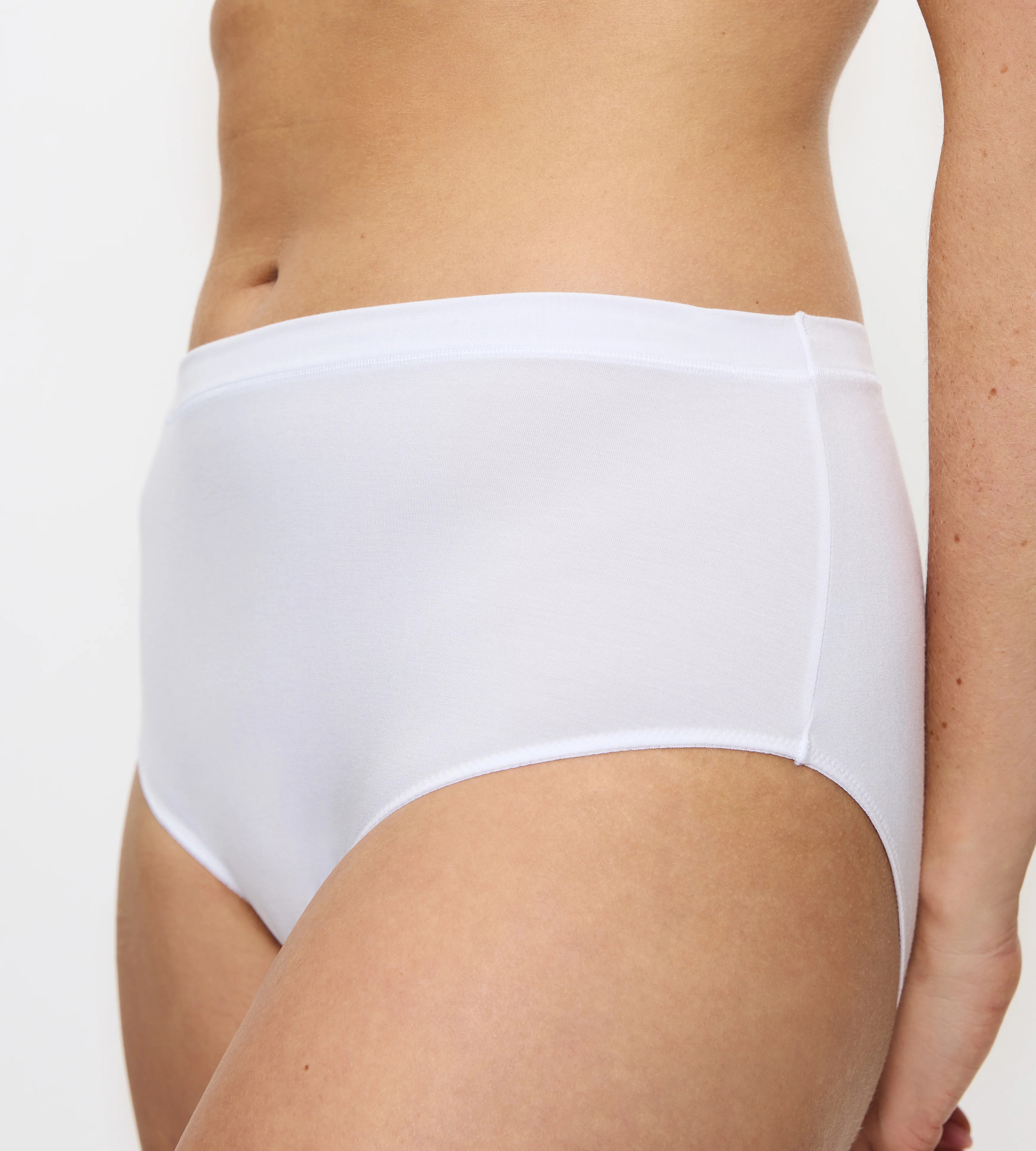 Shorty Lot De 2 Sense Of Modal Midi 2P - White - Image 3