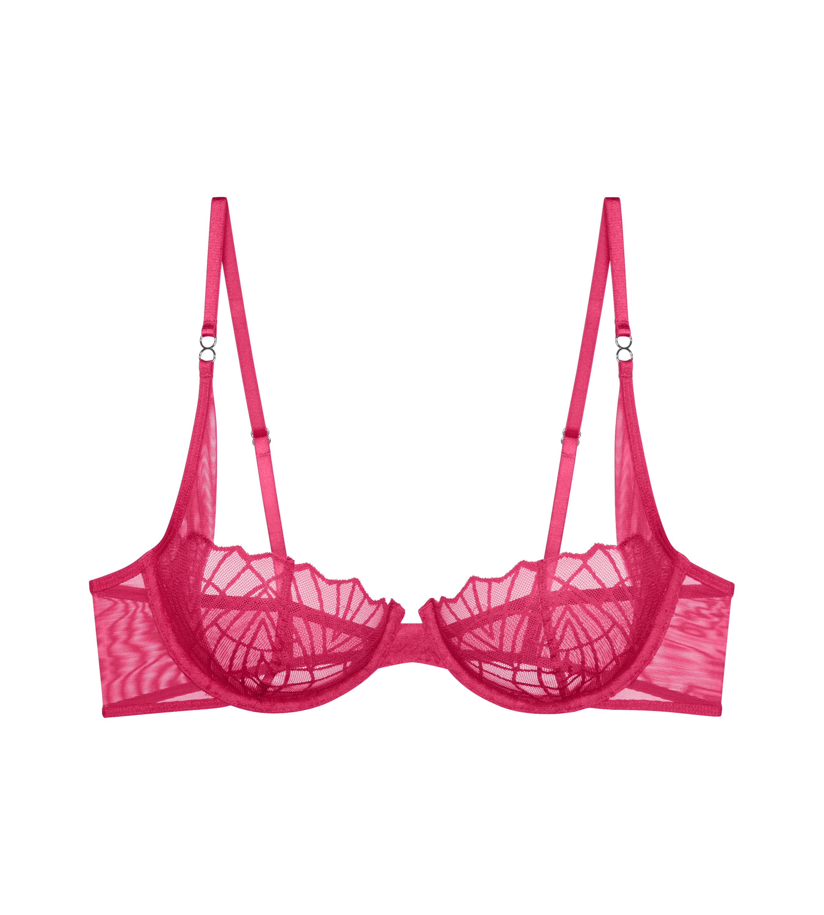 Soutien-Gorge Balconnet Aa That Night In Vegas Wh - Flashy Pink - Image 5