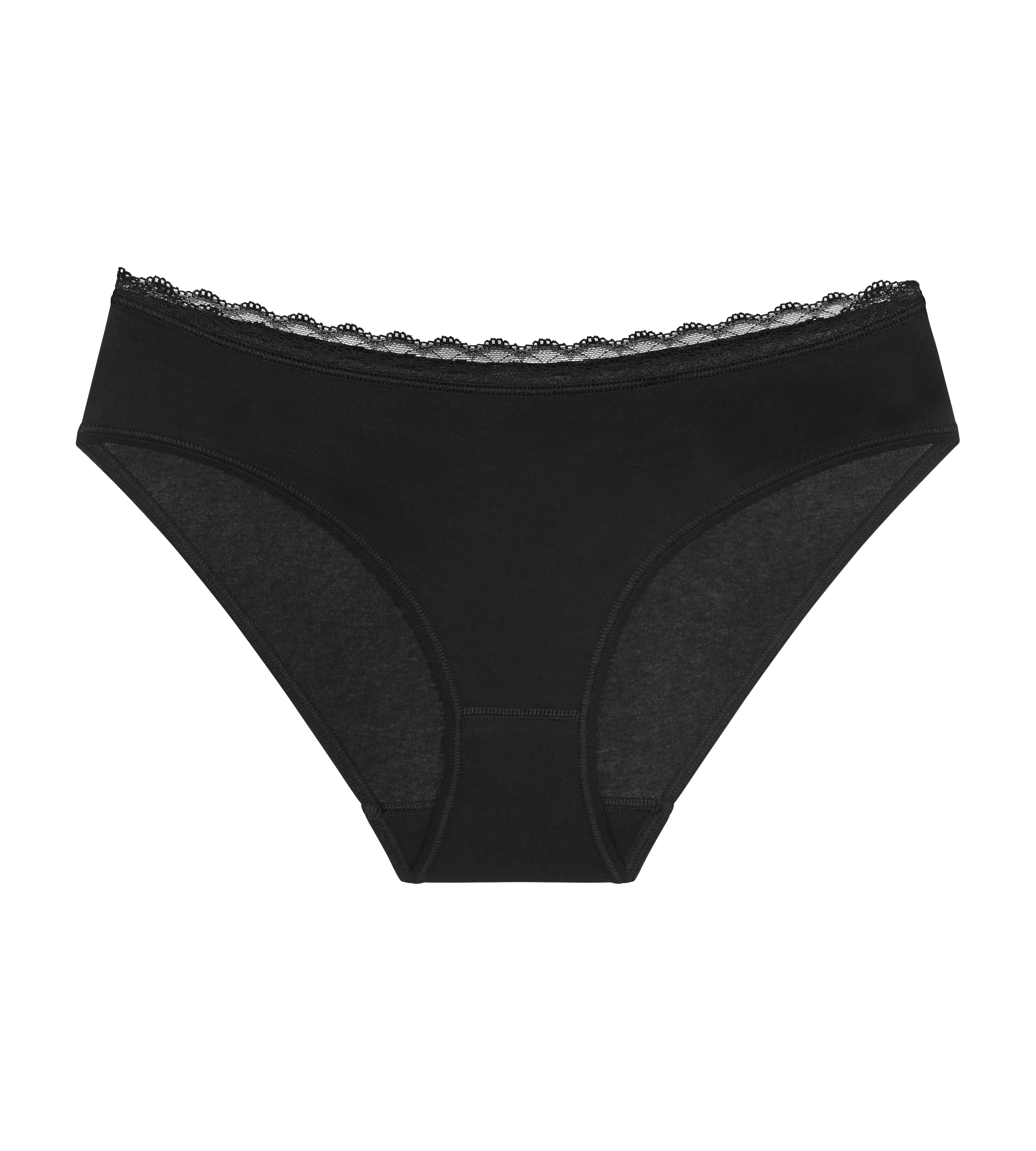Slip Échancré Lot De 2 Feel Of Cotton Tai 2P - Black - Image 5