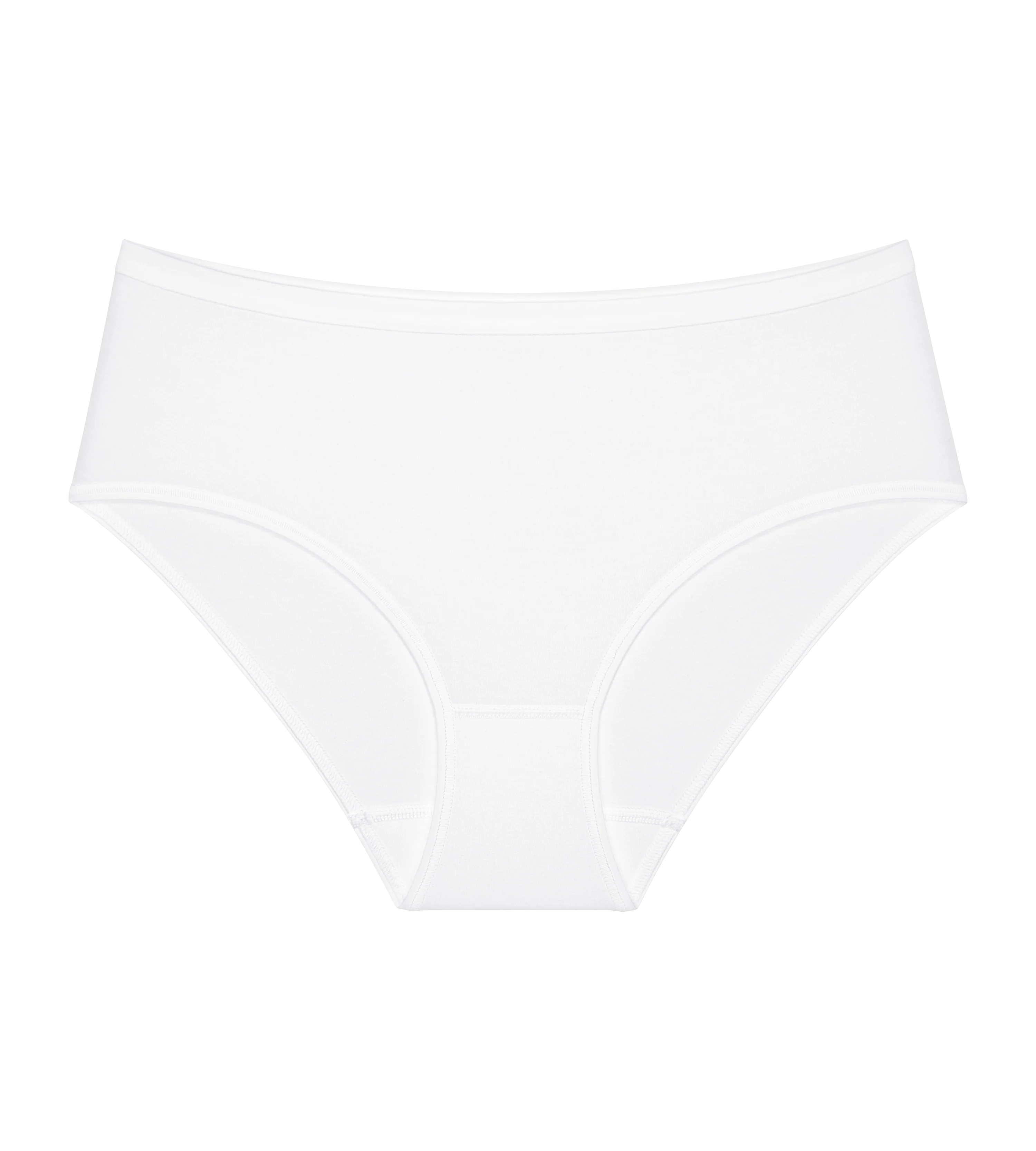 Shorty Lot De 2 Sense Of Cotton Midi 2P - White - Image 5