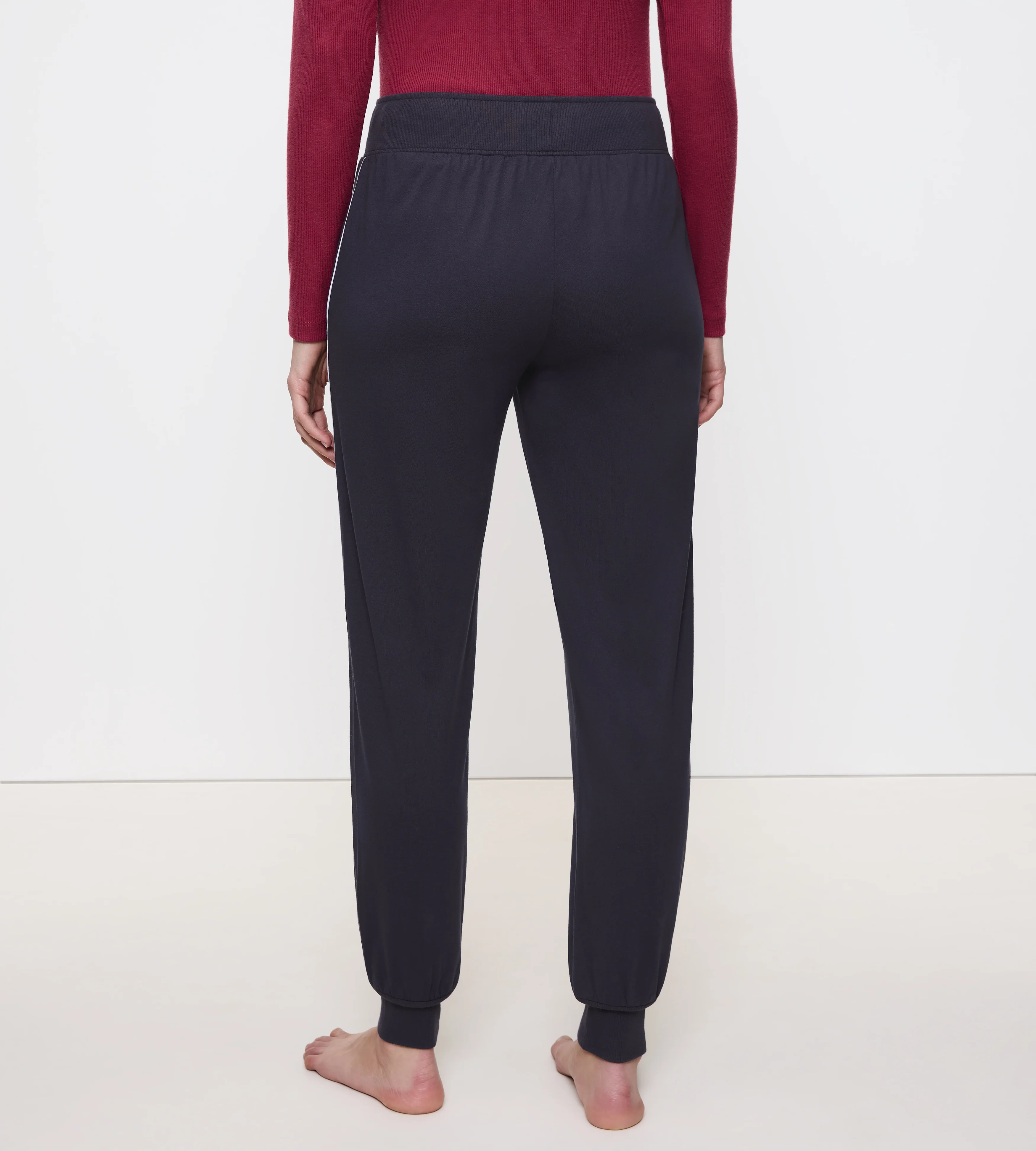 Pantalon De Pyjama Mix & Match Trousers Jersey 03 X - Ink Gray - Image 2