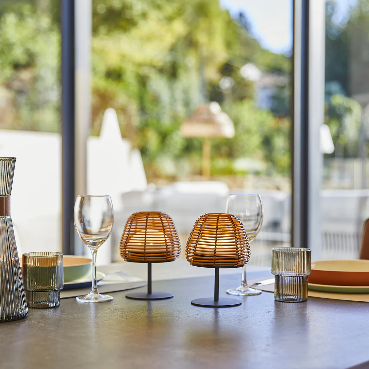 Lampe De Table Sans Fil - Twins Boheme - Image 2