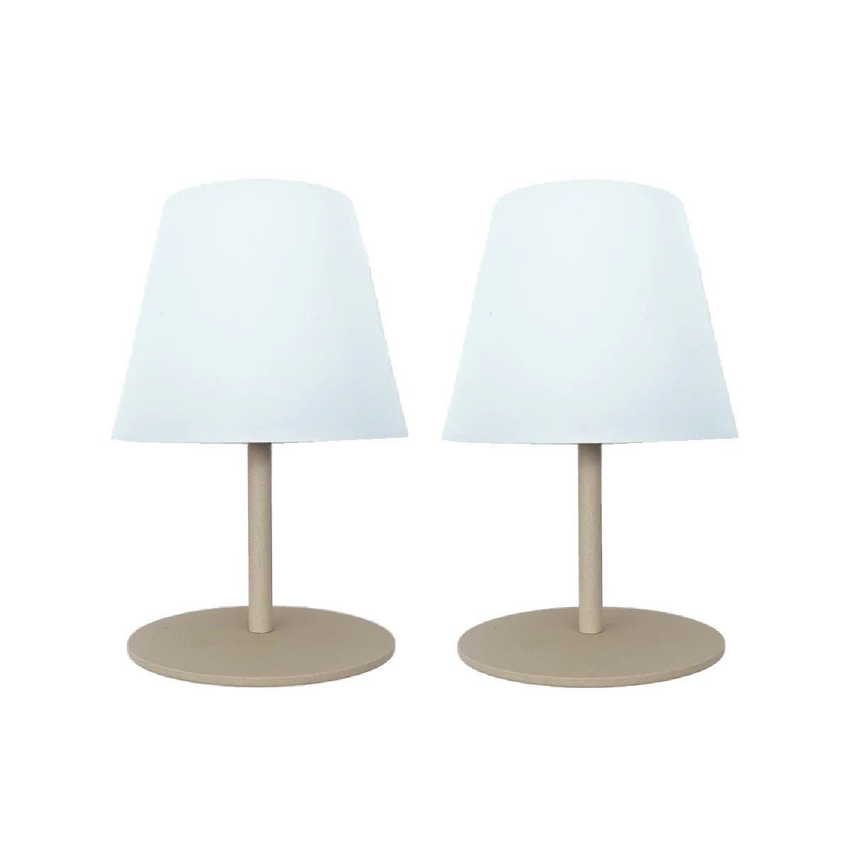 Lampe De Table Sans Fil - Twins Cream - Image 4