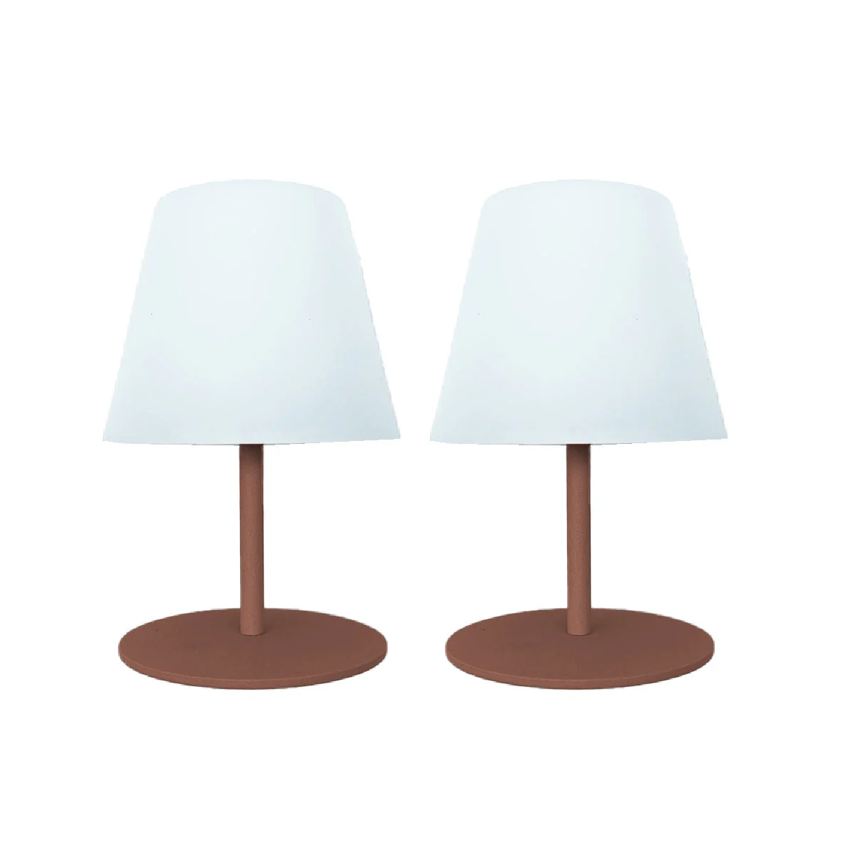 Lampe De Table Sans Fil - Twins Terracota - Image 4