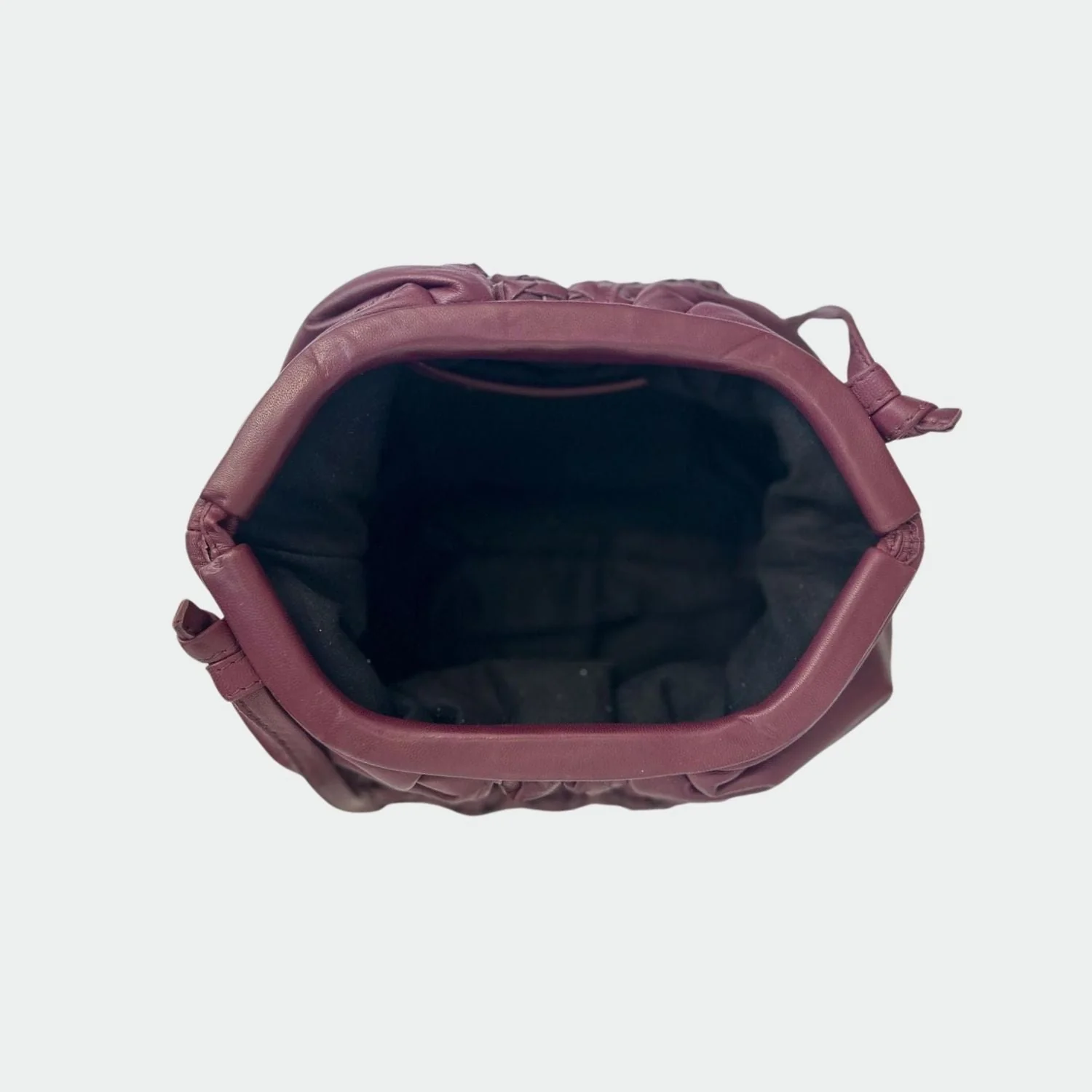 Pochette Cuir - Uniq Baby Tressé Wine - Image 3