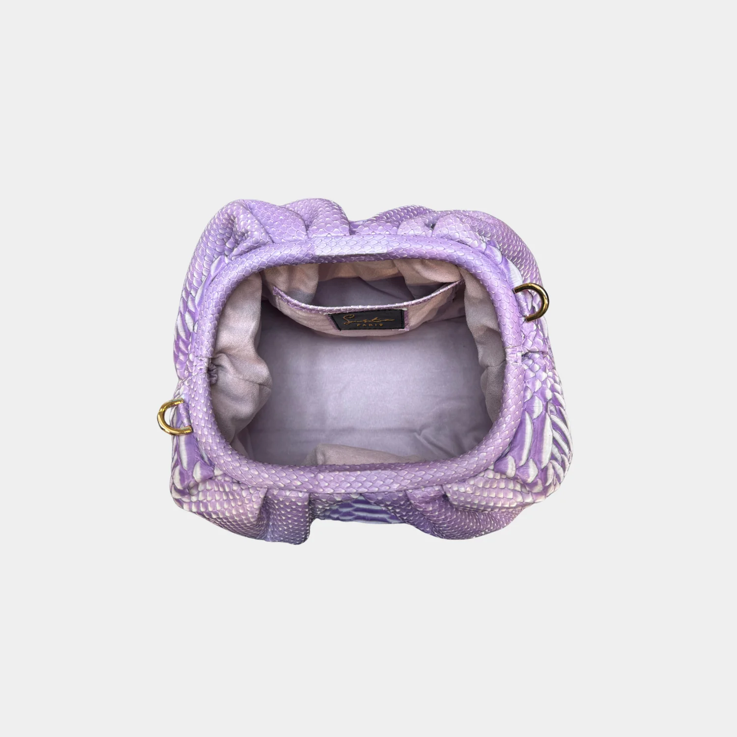 Pochette Python - Uniq Big Lilas - Image 2