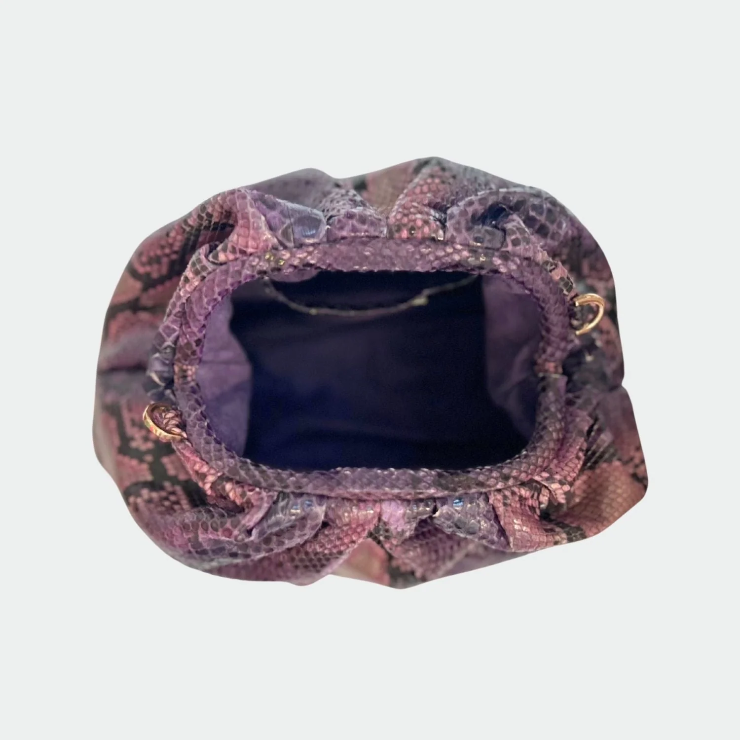 Pochette Python - Uniq Big Violette - Image 2