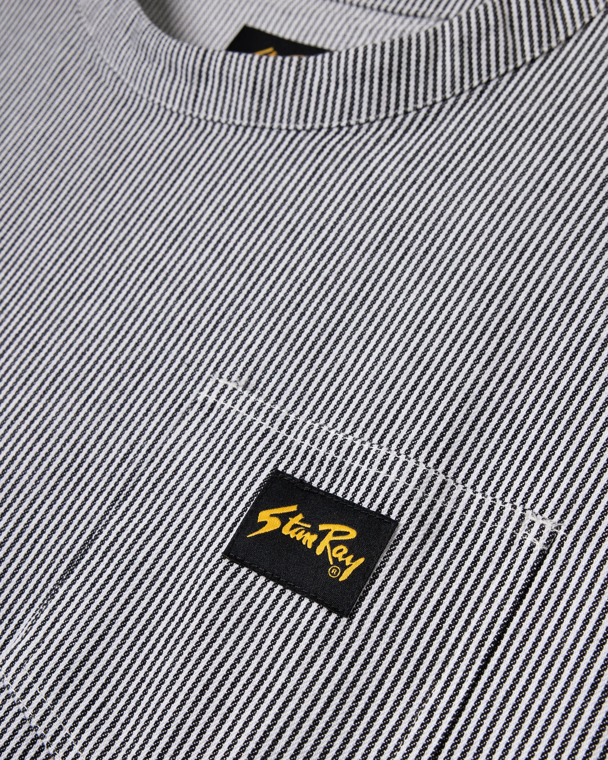 Utility Painter Tee - Aged Hickory Stripe - Image 6