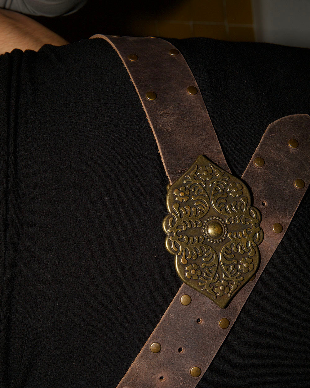 Ceinture Valérie - Marron Foncé - Image 2