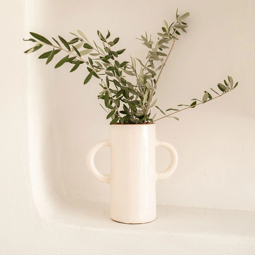 Vase En Céramique Mediterranea - Blanc - Image 3