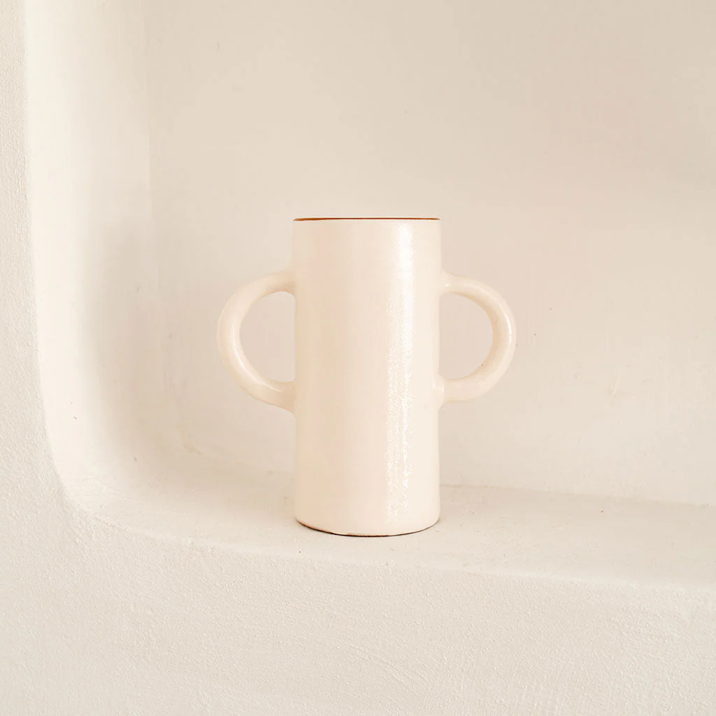 Vase En Céramique Mediterranea - Blanc - Image 4