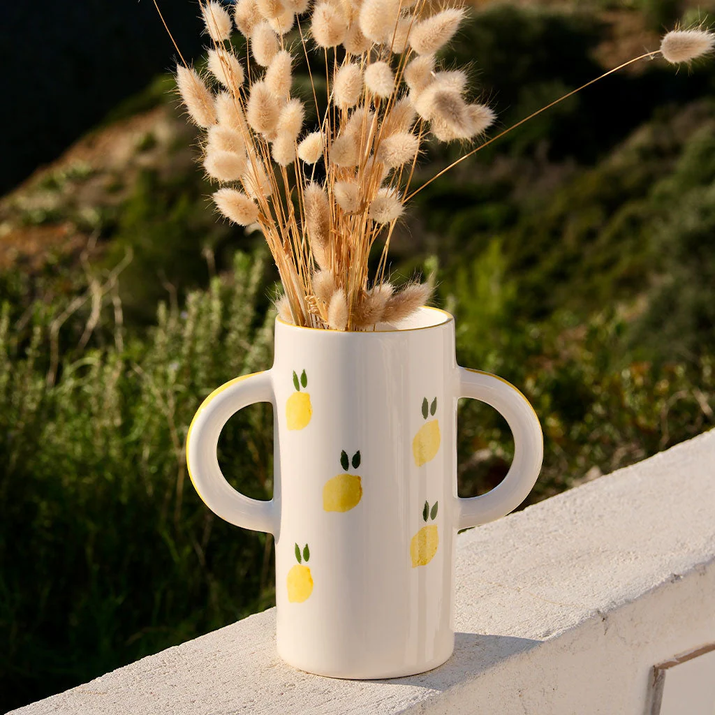 Vase En Céramique Mediterranea - Citron - Image 2