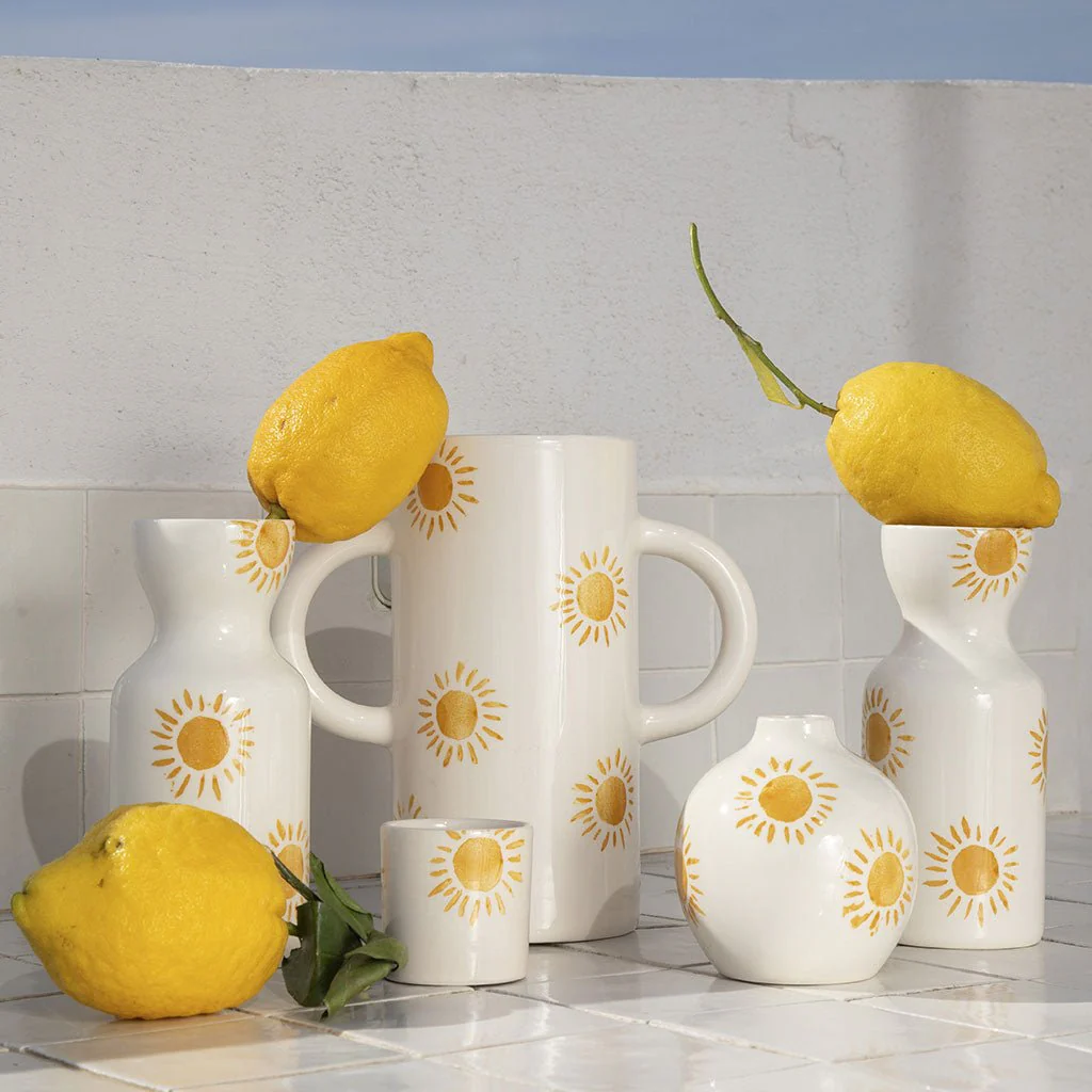 Vase En Céramique Mediterranea - Soleil - Image 10