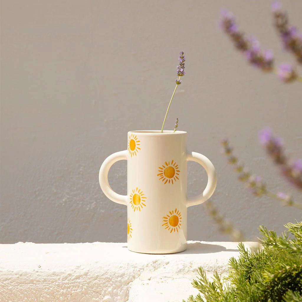 Vase En Céramique Mediterranea - Soleil - Image 3